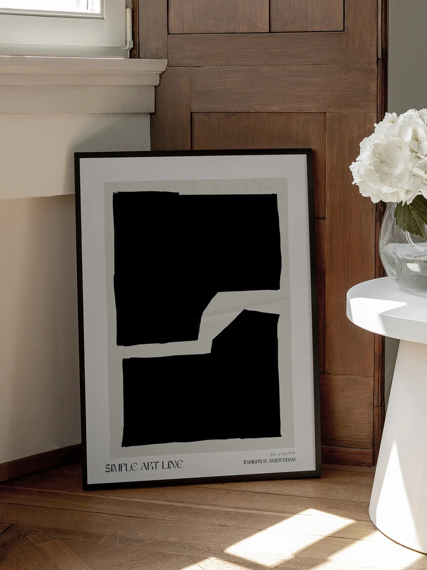 Simple Art Line Poster