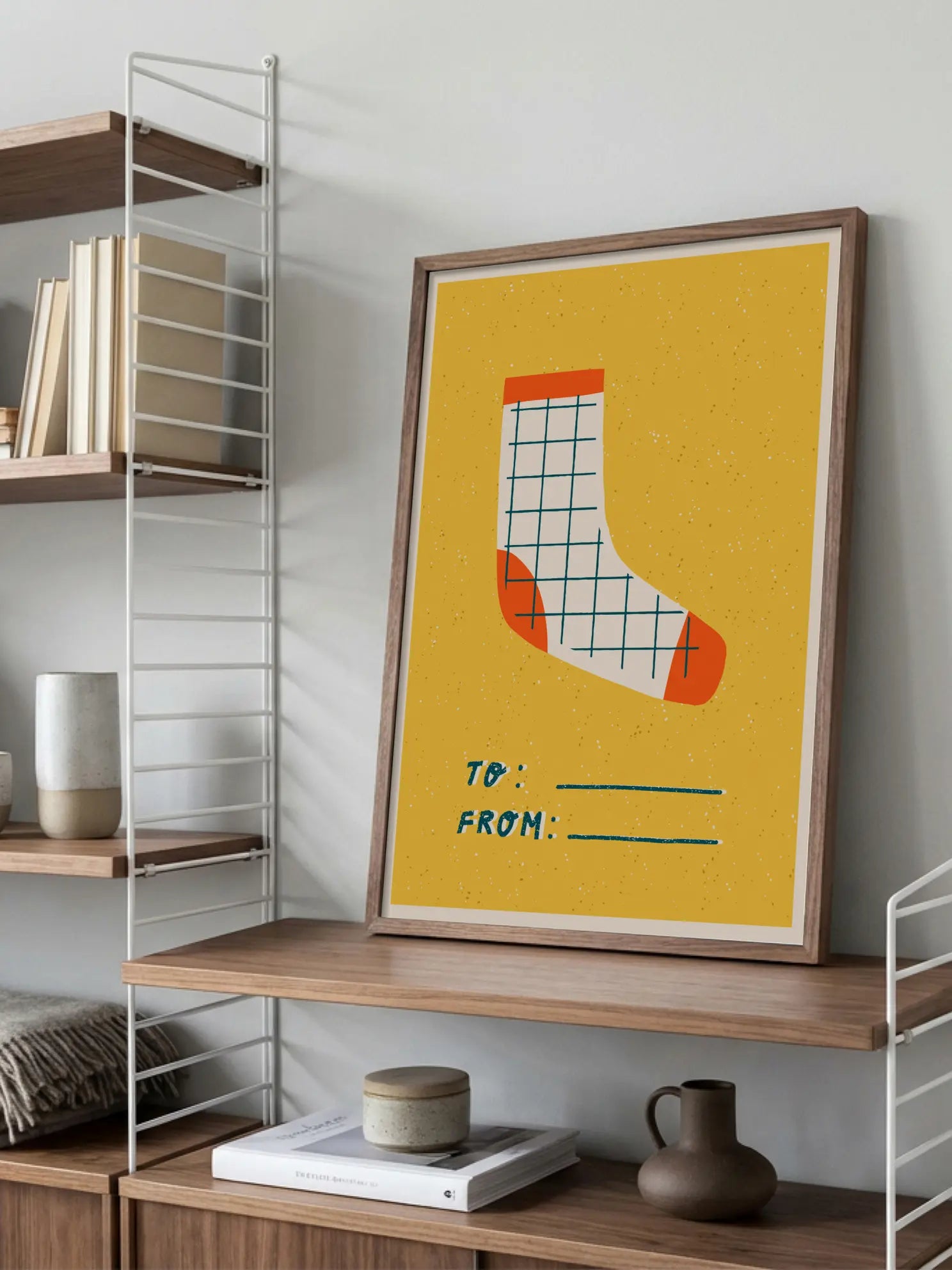 Single Sock Poster