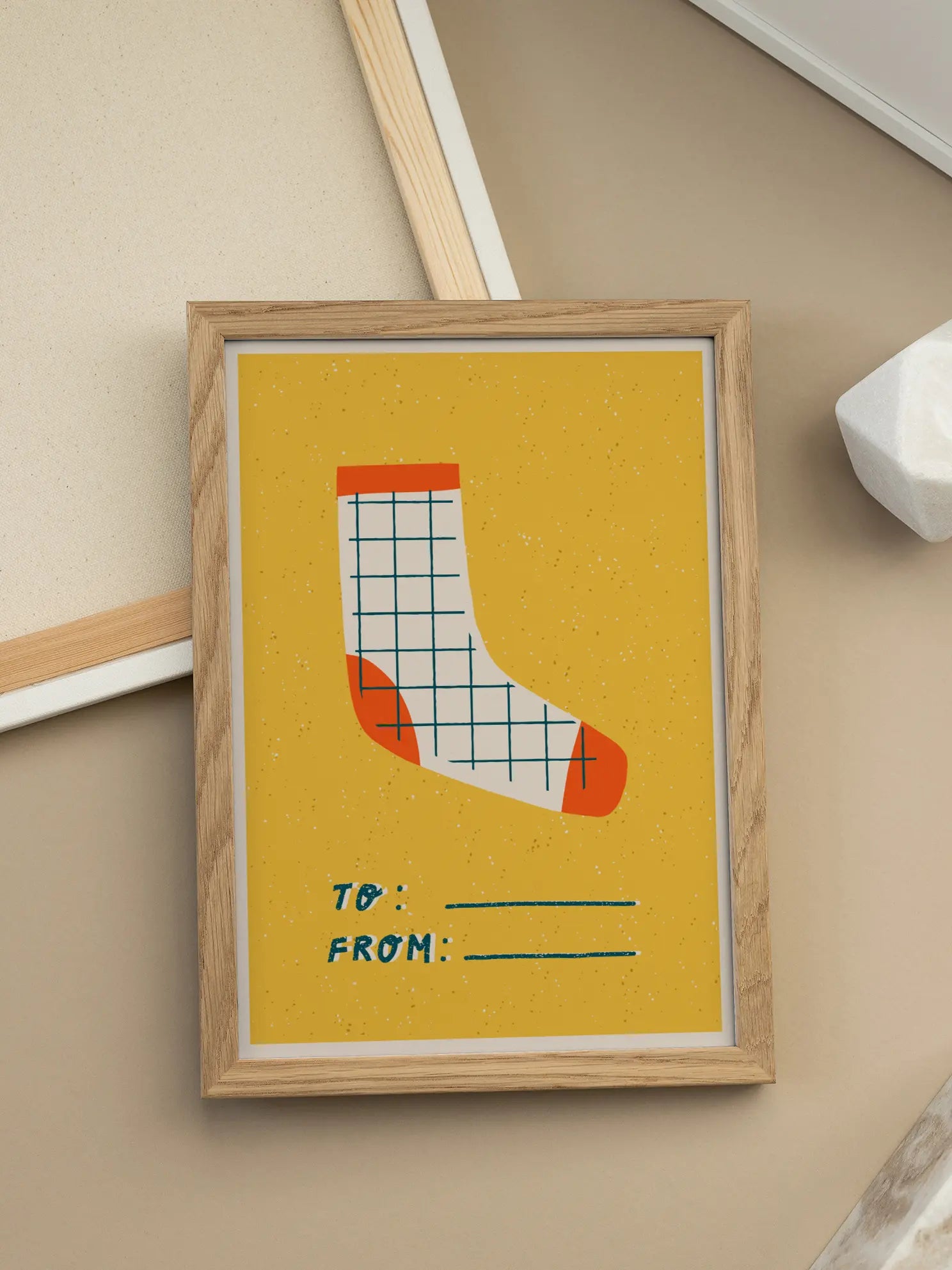 Single Sock Poster