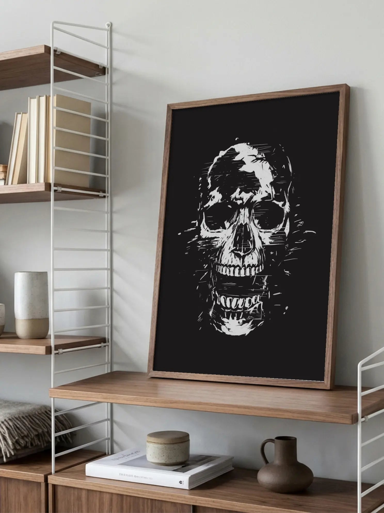 Skull Graphic Poster