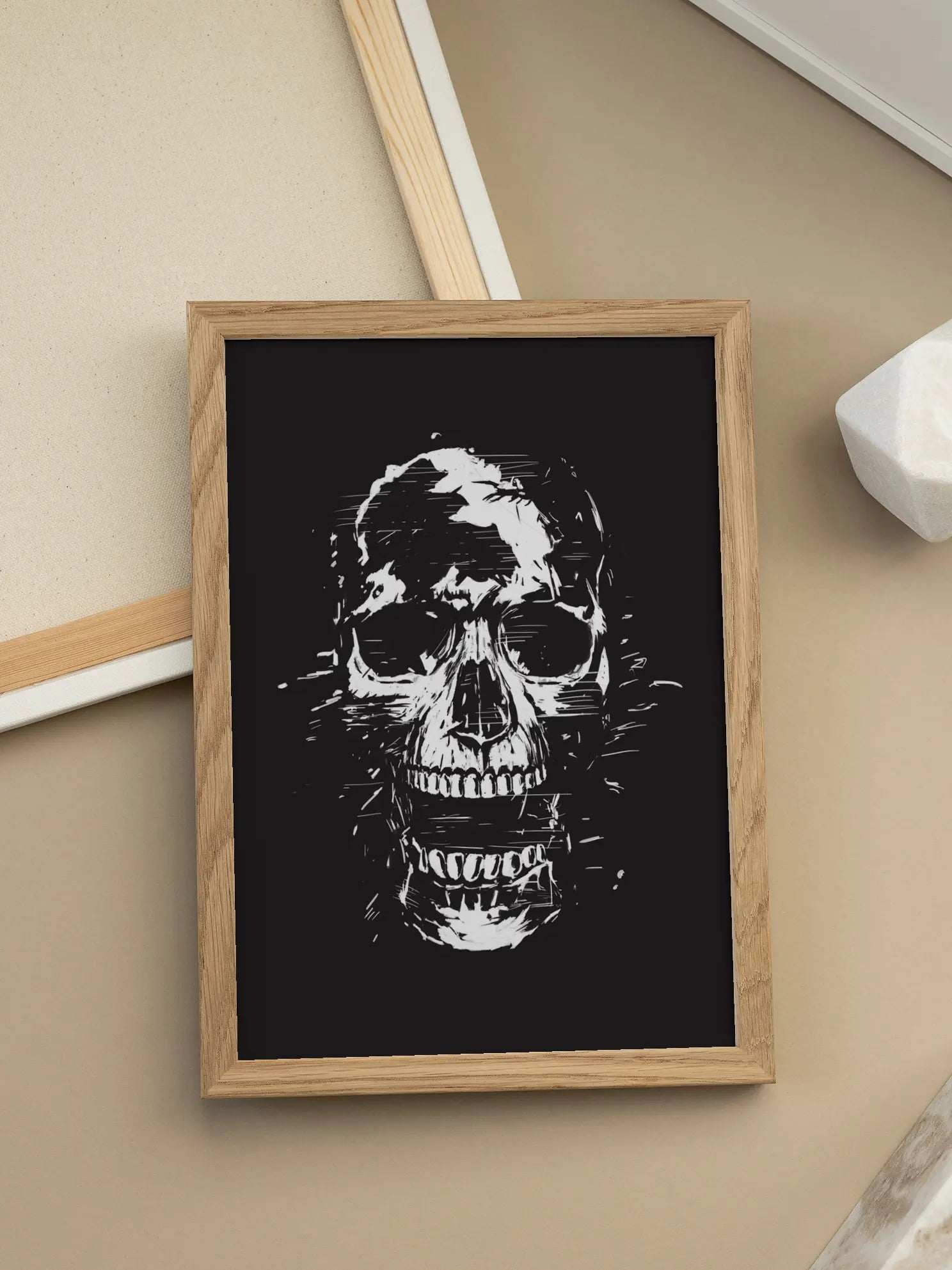 Skull Graphic Poster