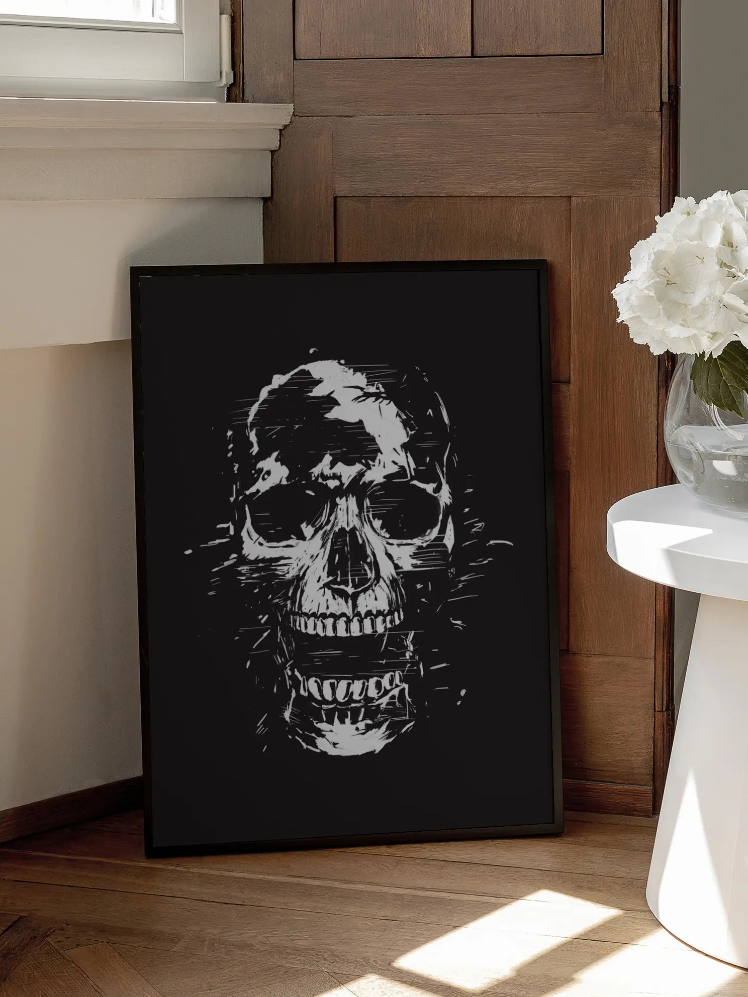 Skull Graphic Poster