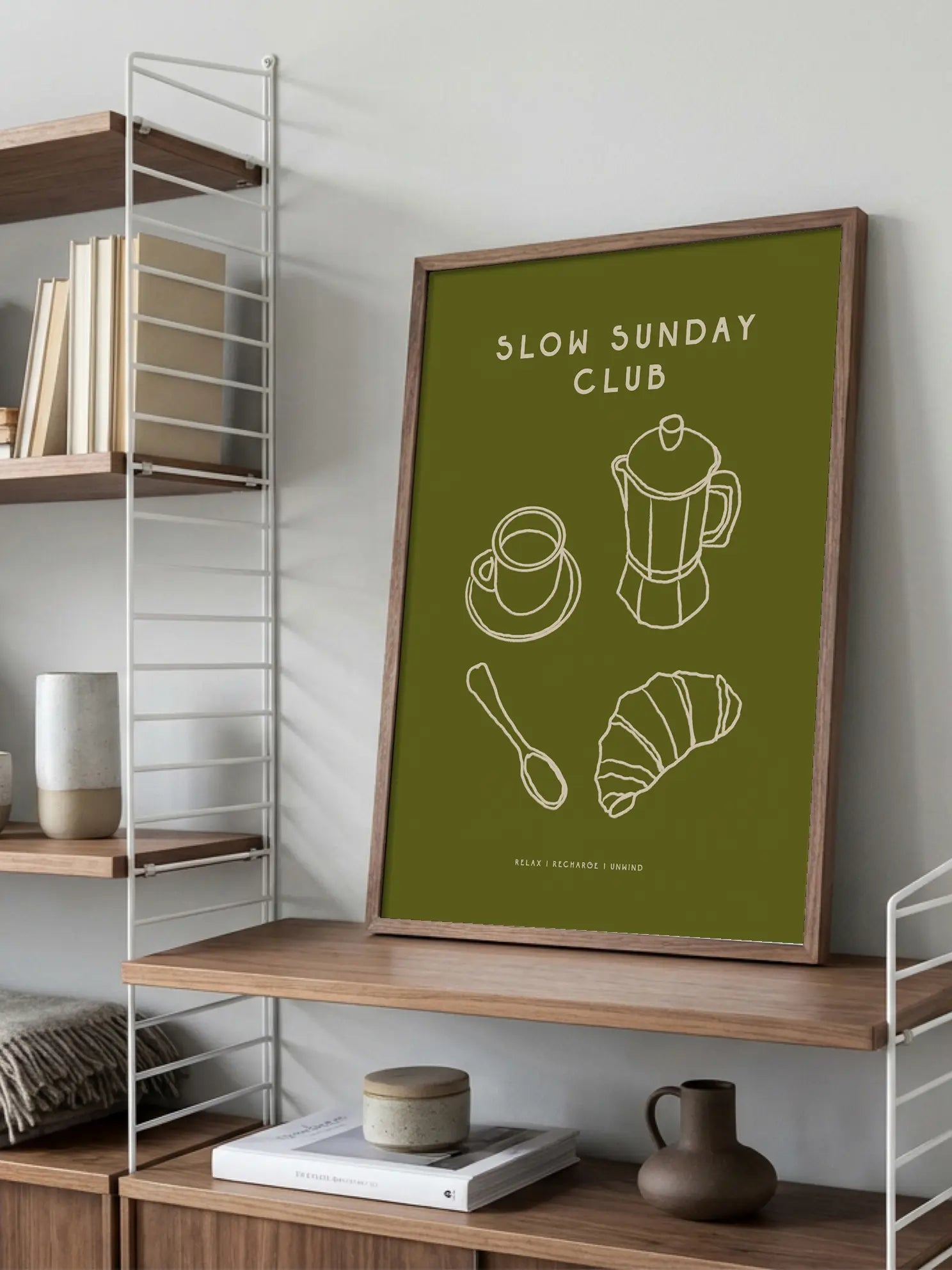 Slow Sunday Club Poster