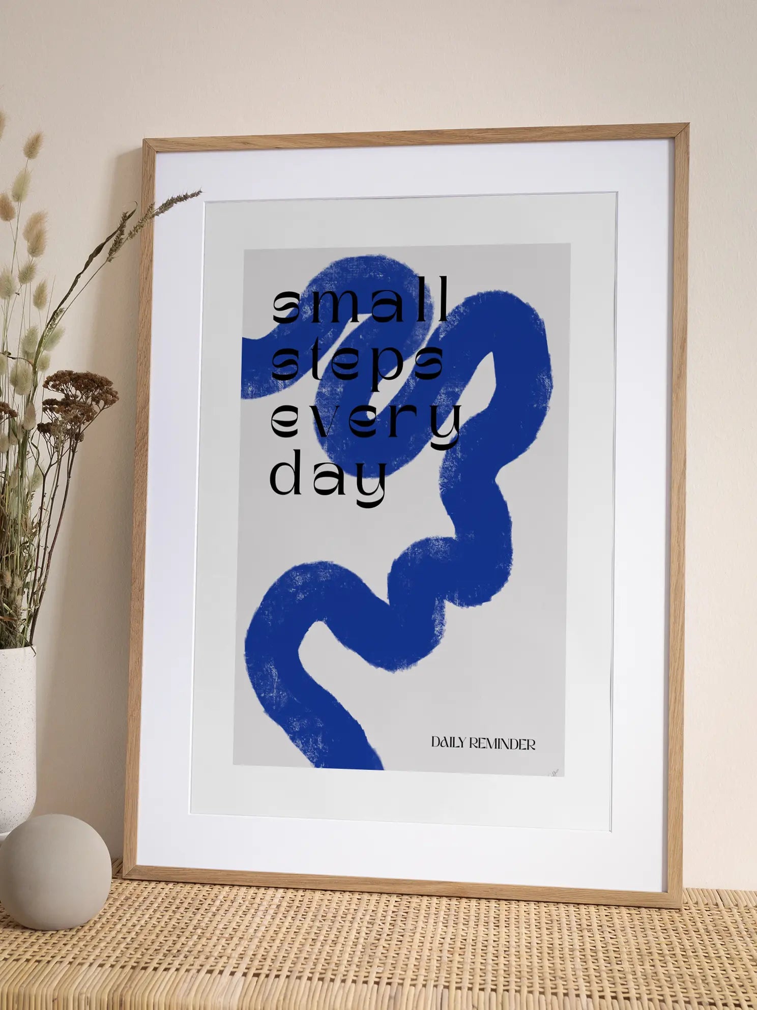 Small Steps Every Day Poster