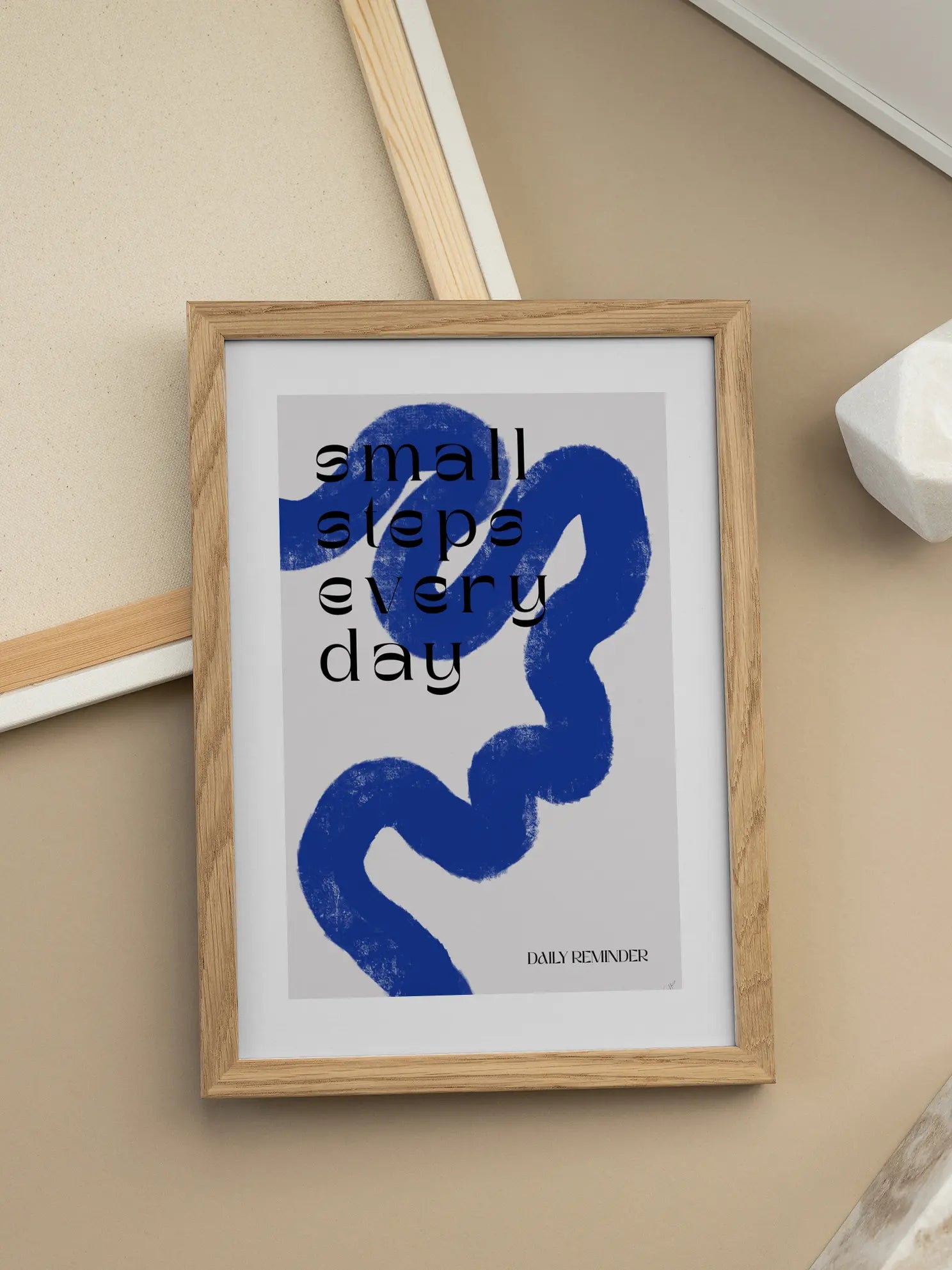 Small Steps Every Day Poster