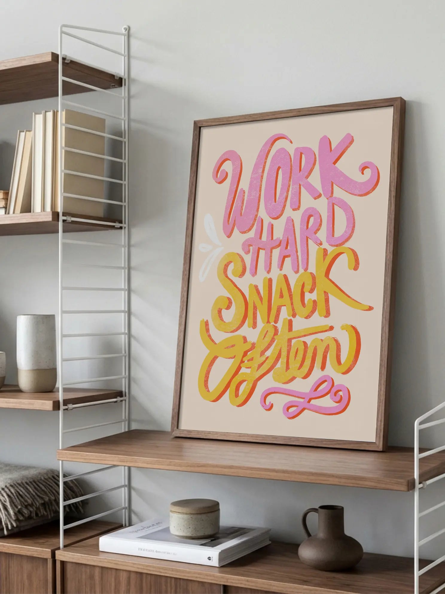 Snack Often Poster