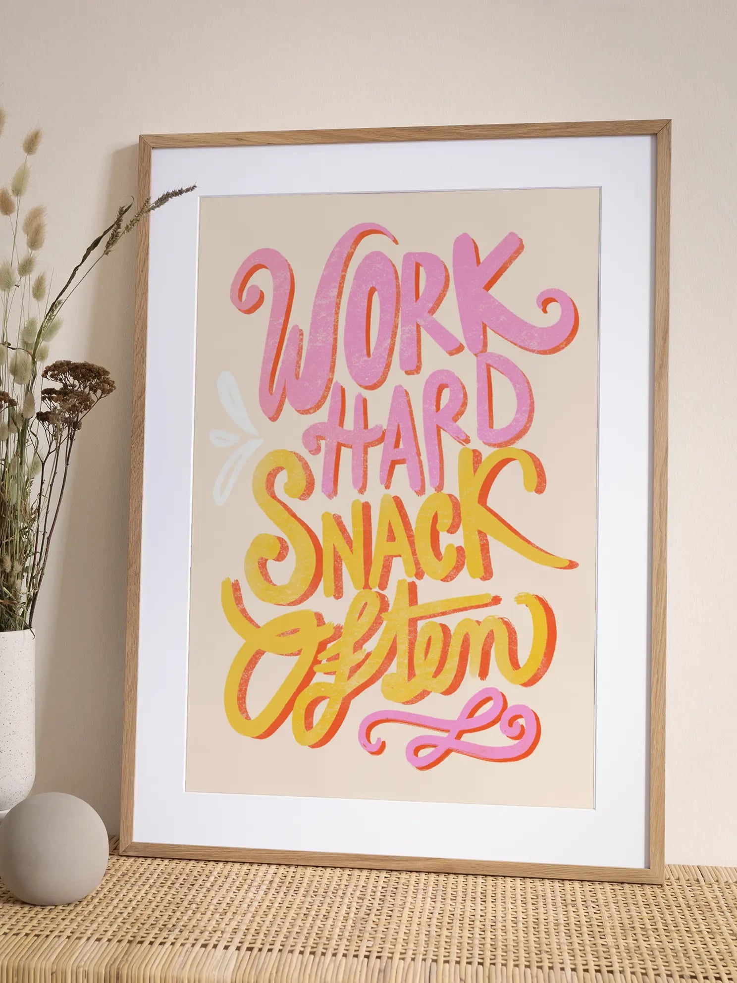 Snack Often Poster