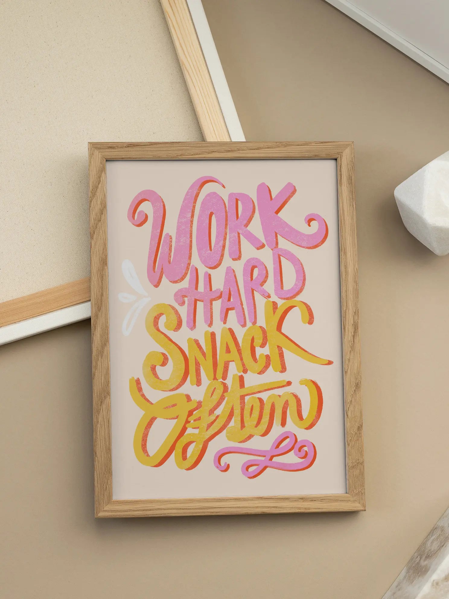 Snack Often Poster