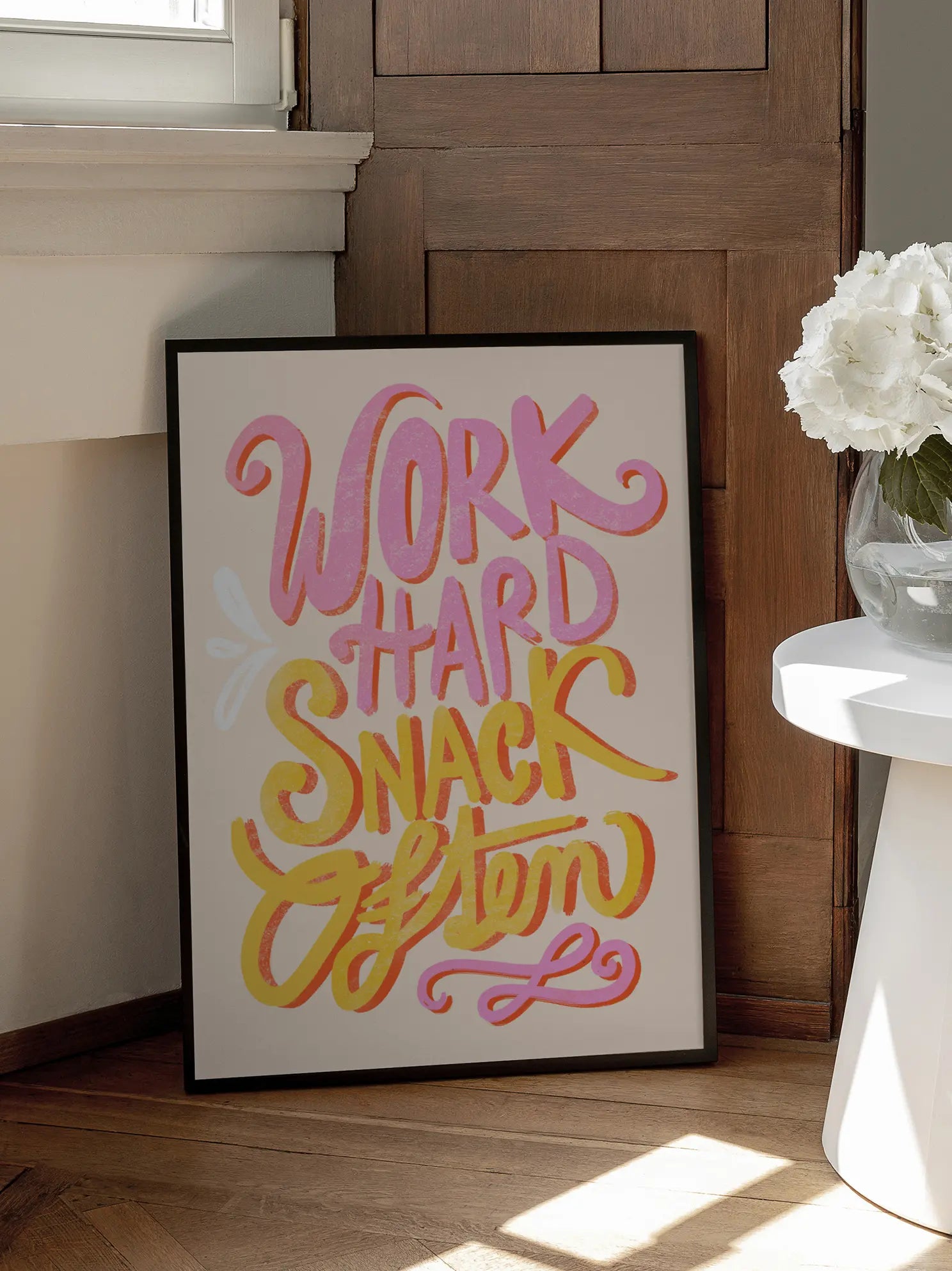 Snack Often Poster
