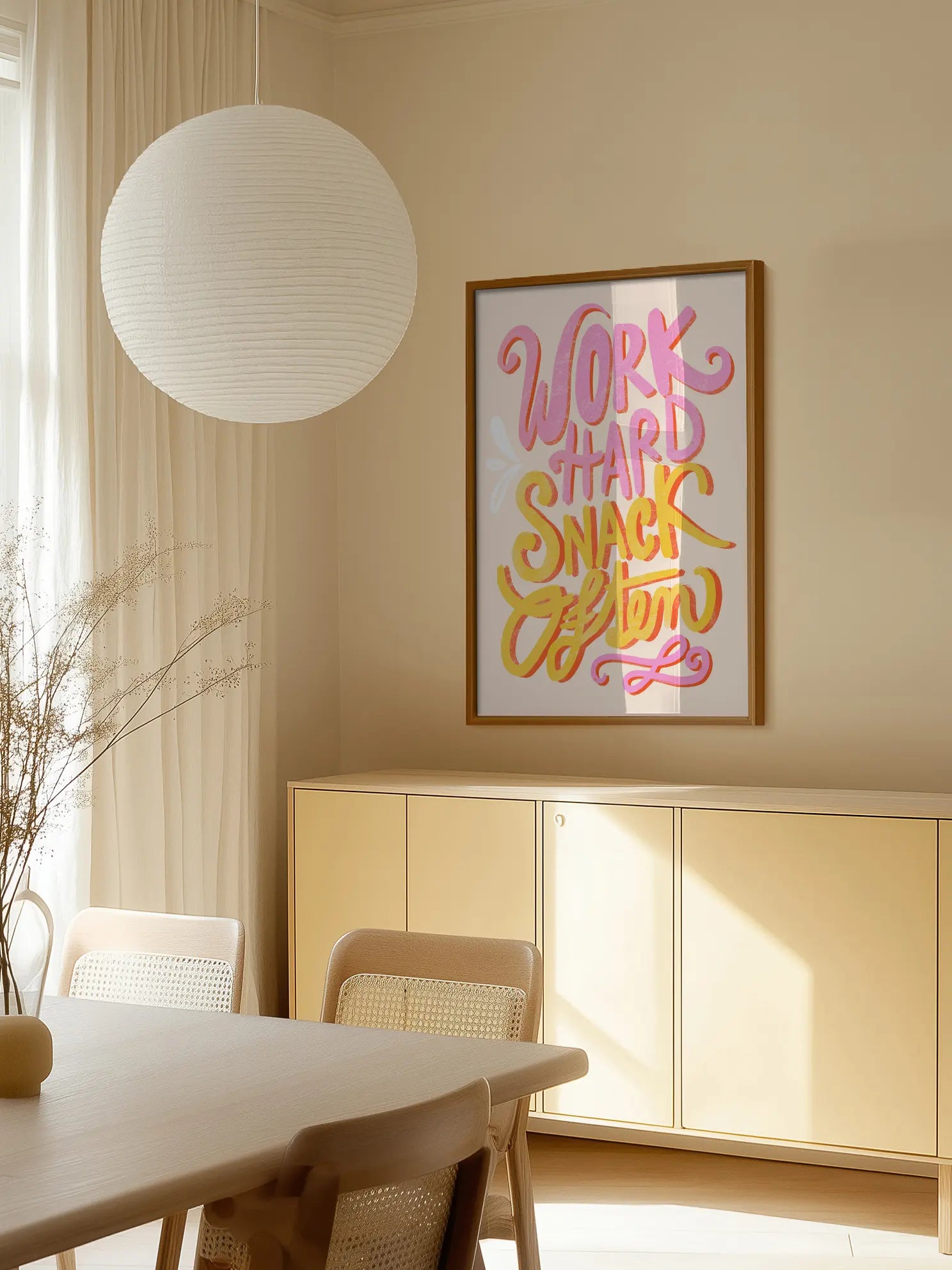 Snack Often Poster
