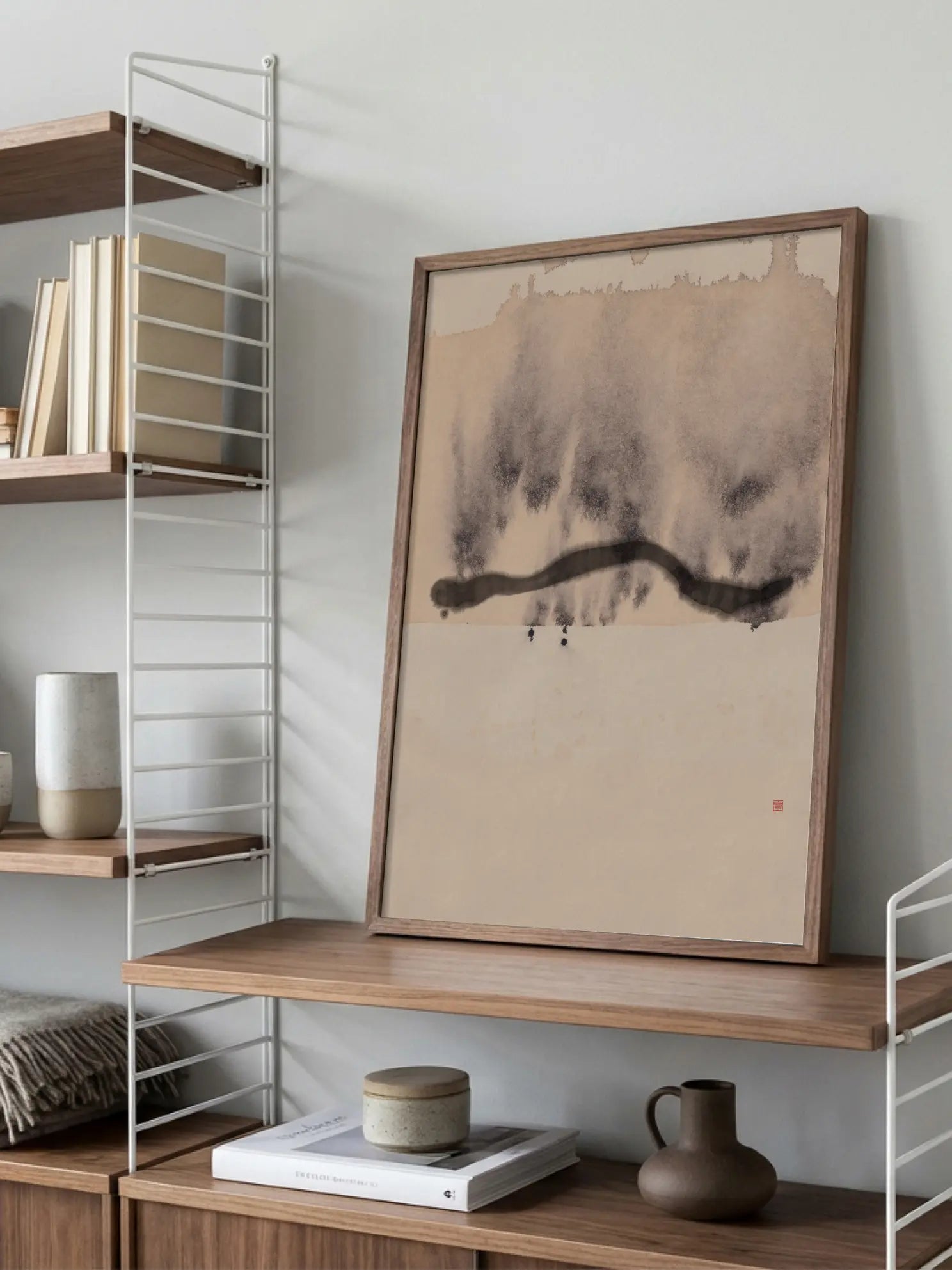 Snake Painting Poster