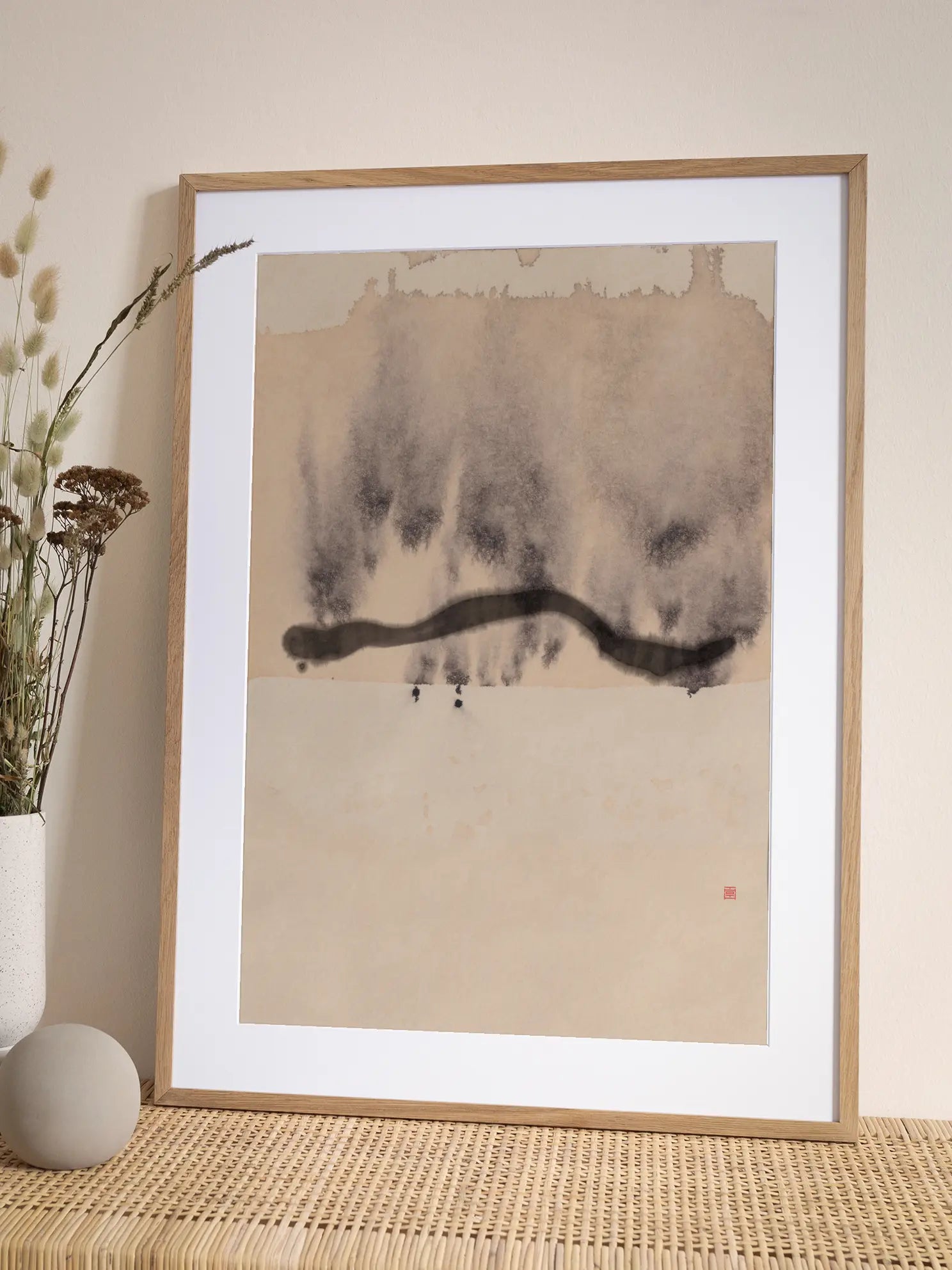 Snake Painting Poster
