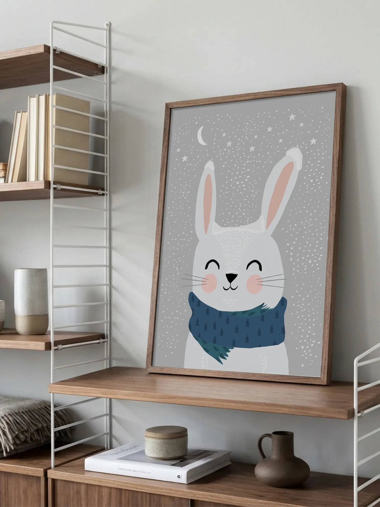 Snow Bunny Poster