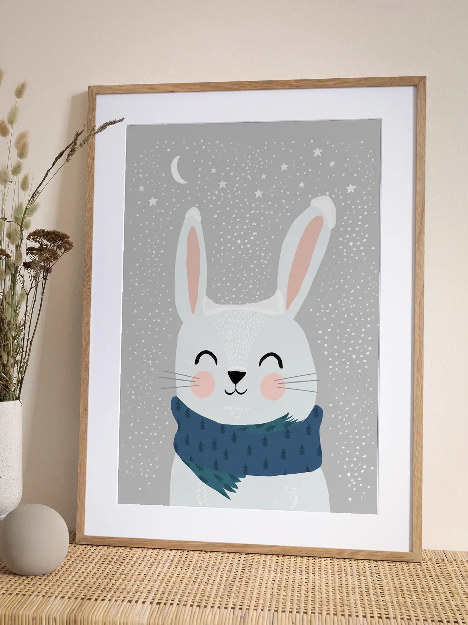 Snow Bunny Poster