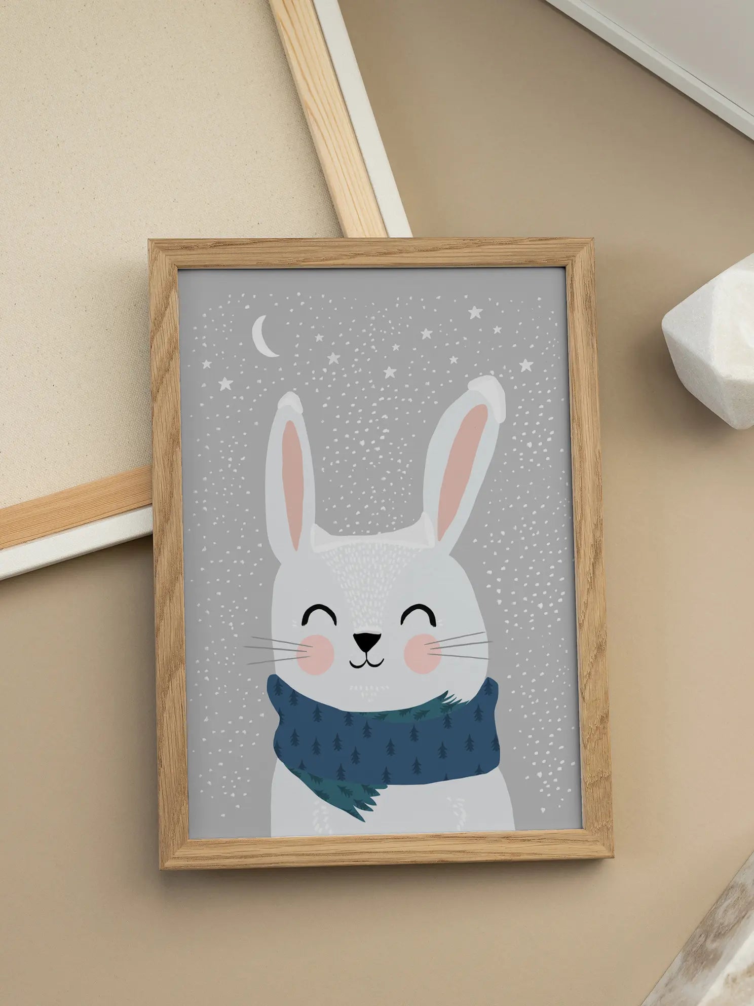 Snow Bunny Poster