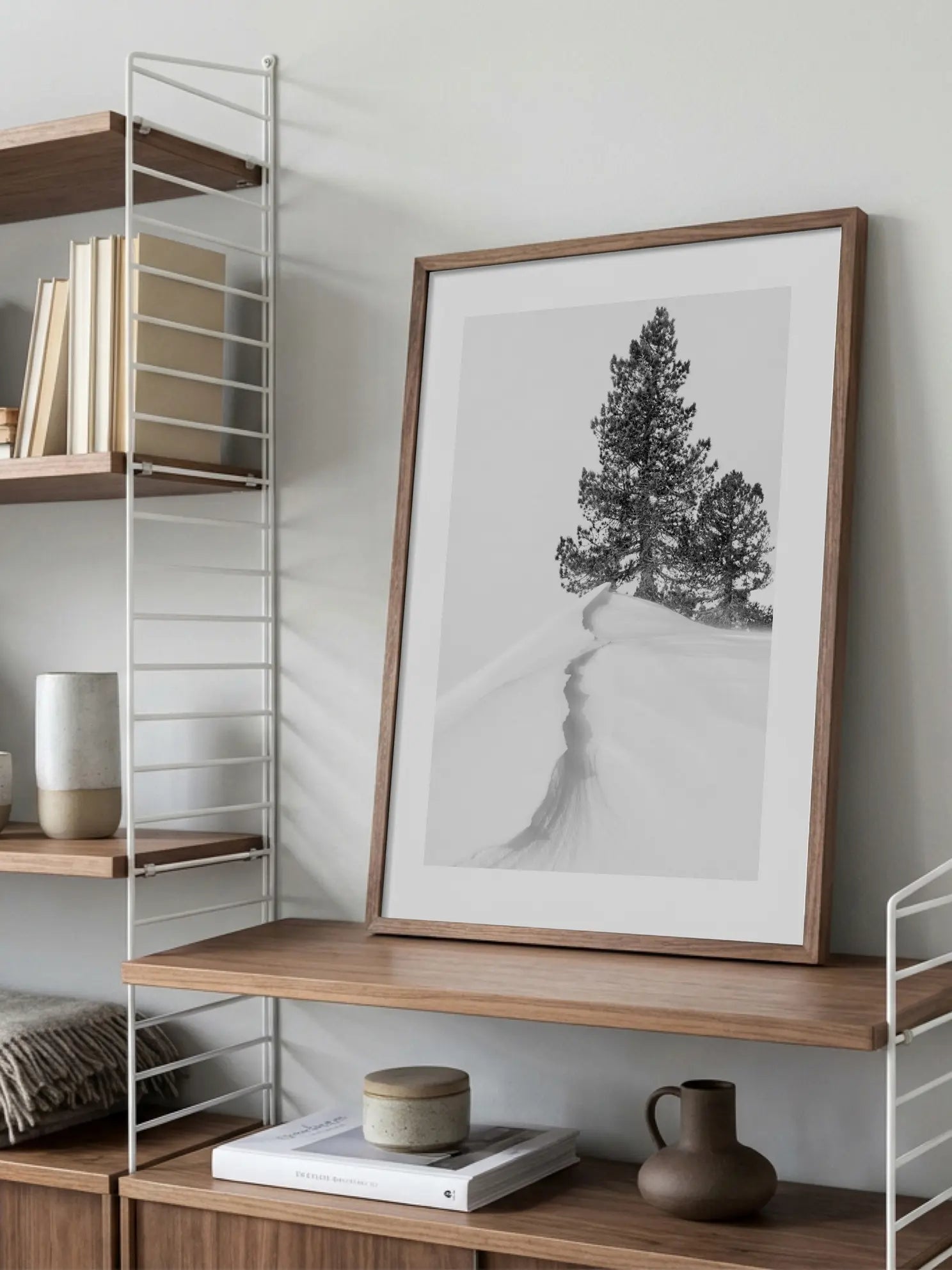 Snowy Hill Poster