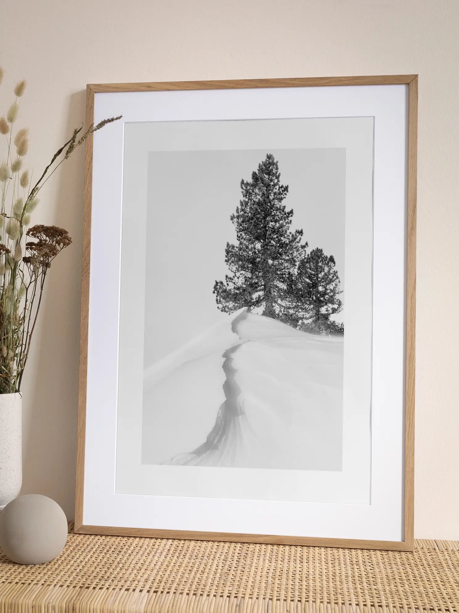Snowy Hill Poster