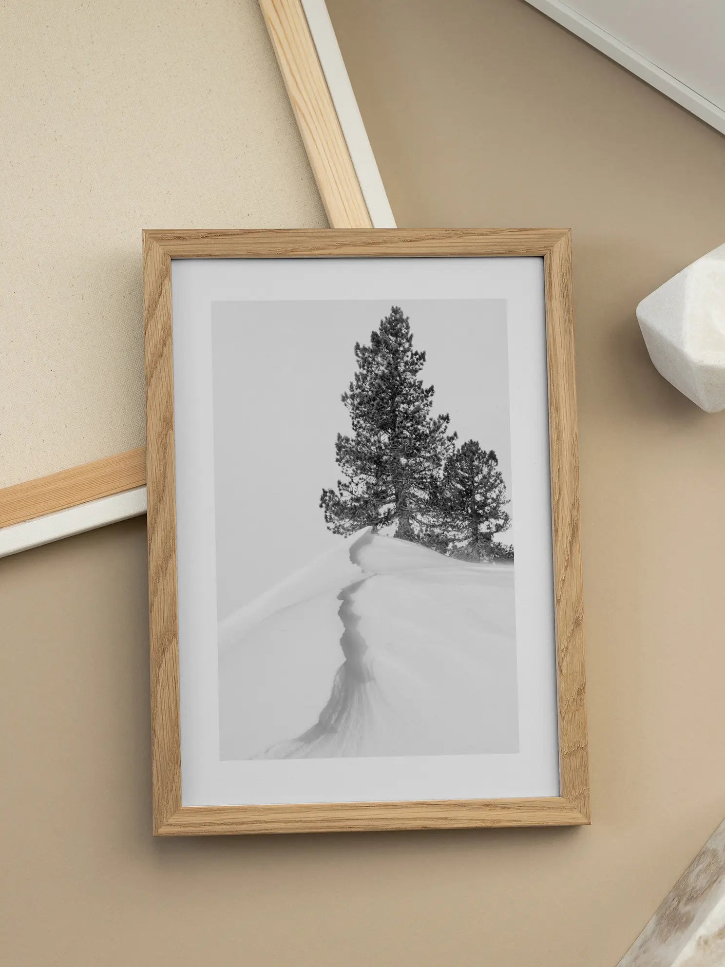 Snowy Hill Poster