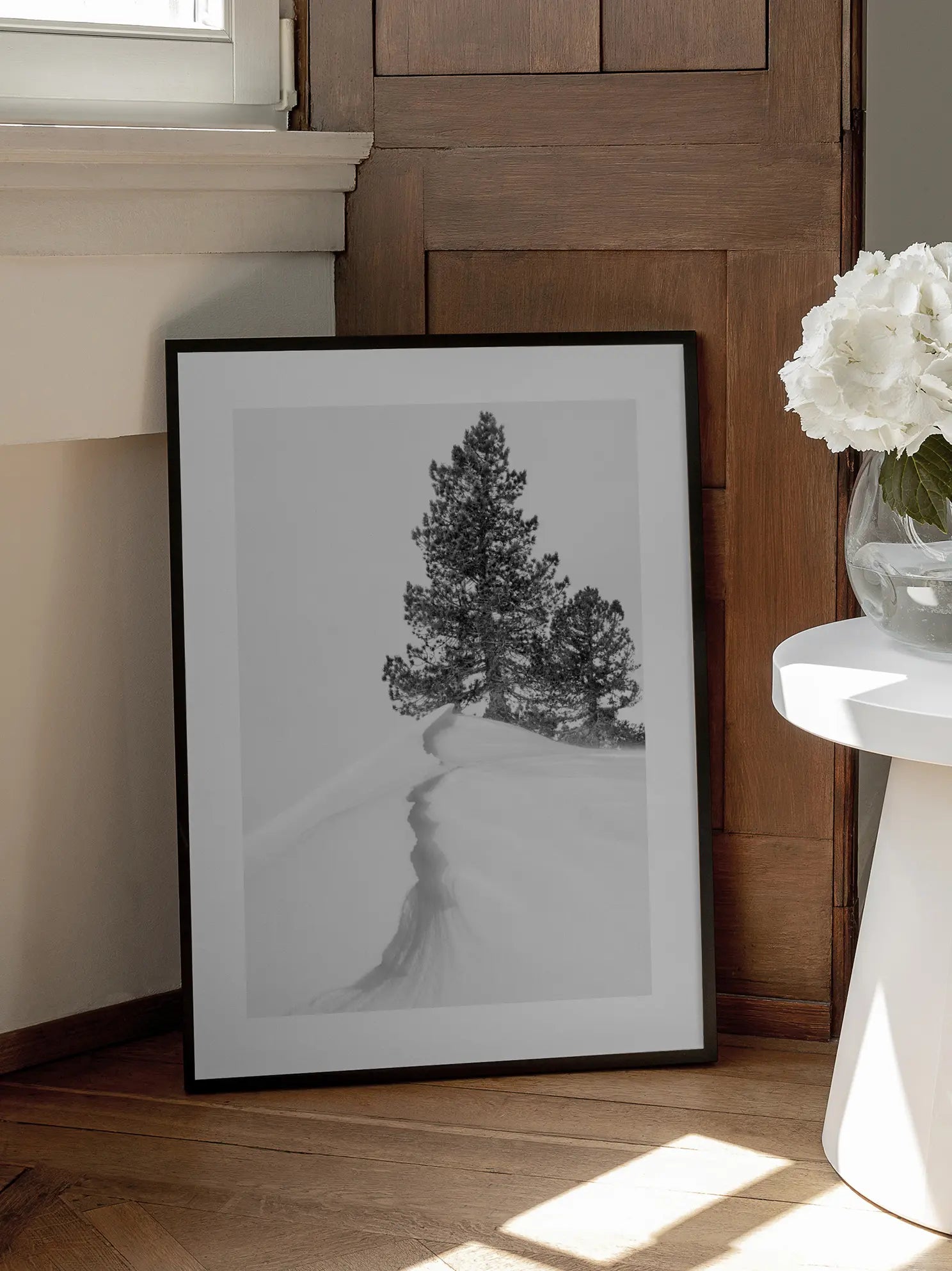 Snowy Hill Poster