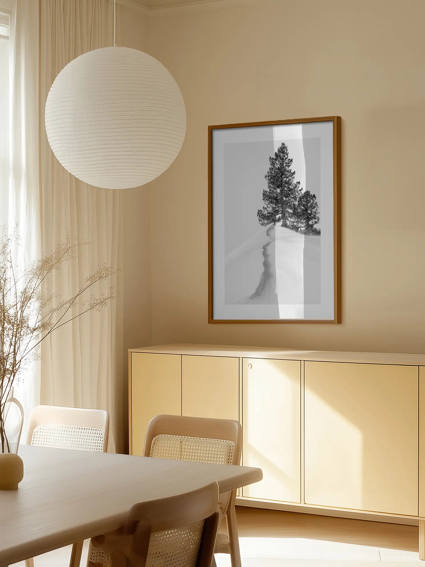 Snowy Hill Poster