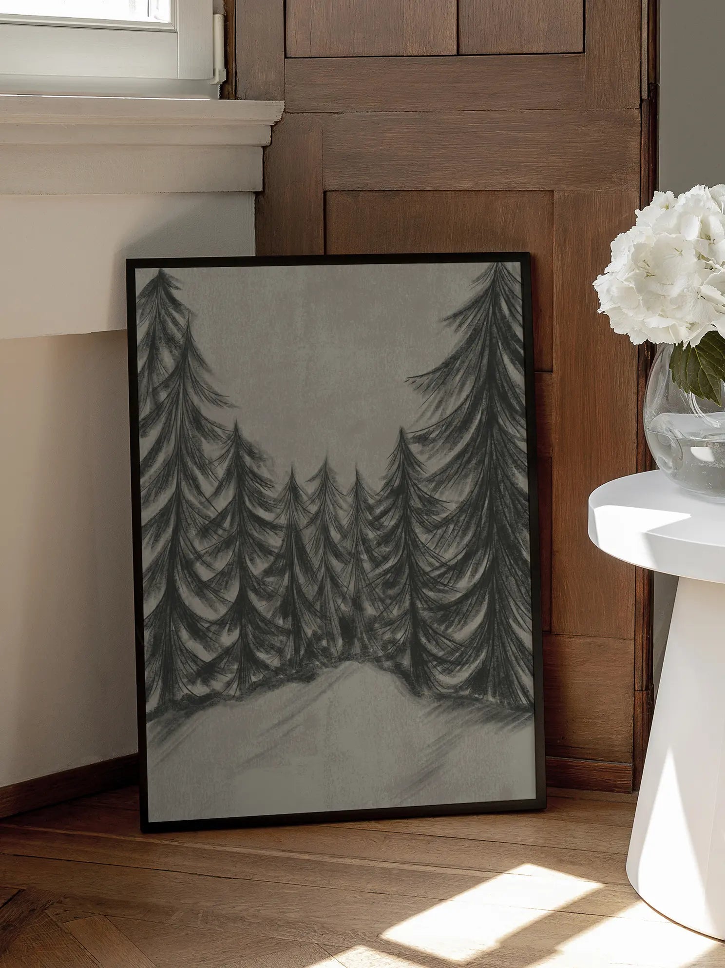 Snowy Landscape Poster