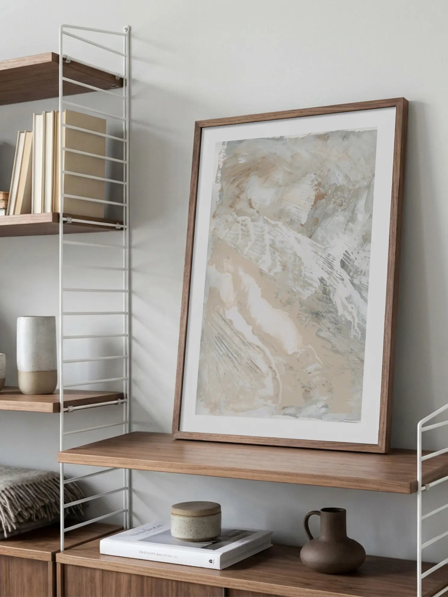 Soft Brush Strokes Poster