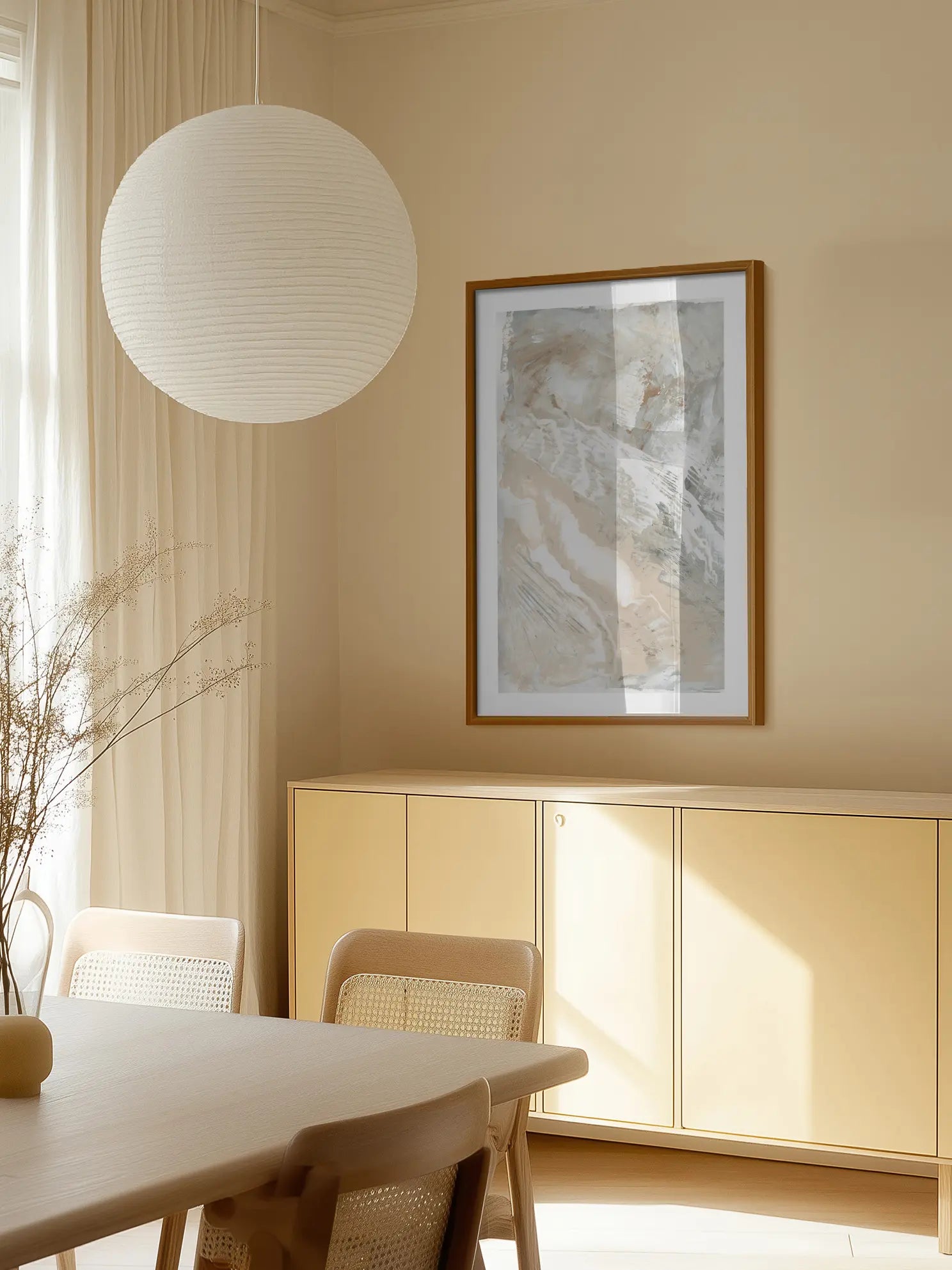 Soft Brush Strokes Poster
