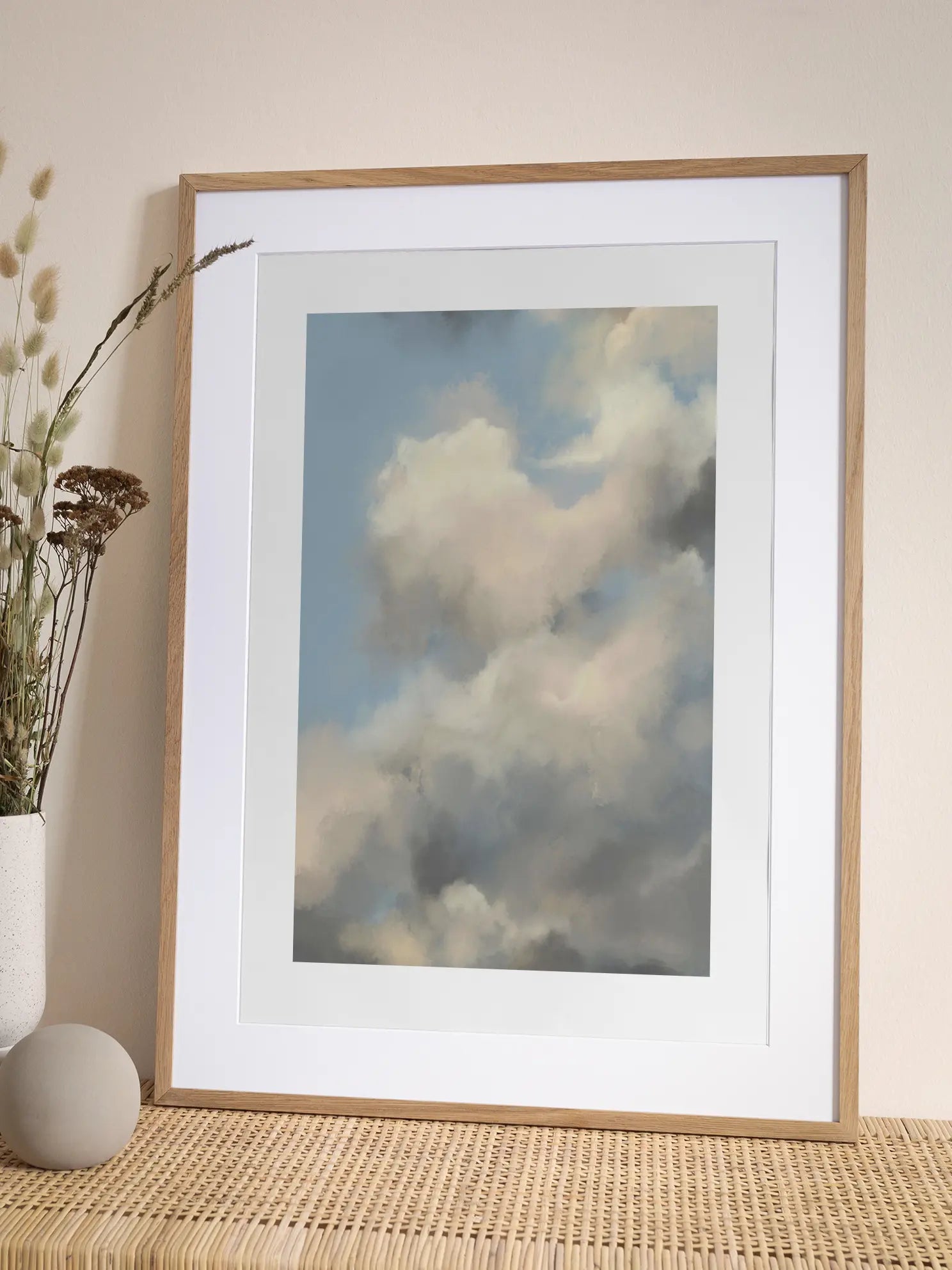 Soft Clouds Poster