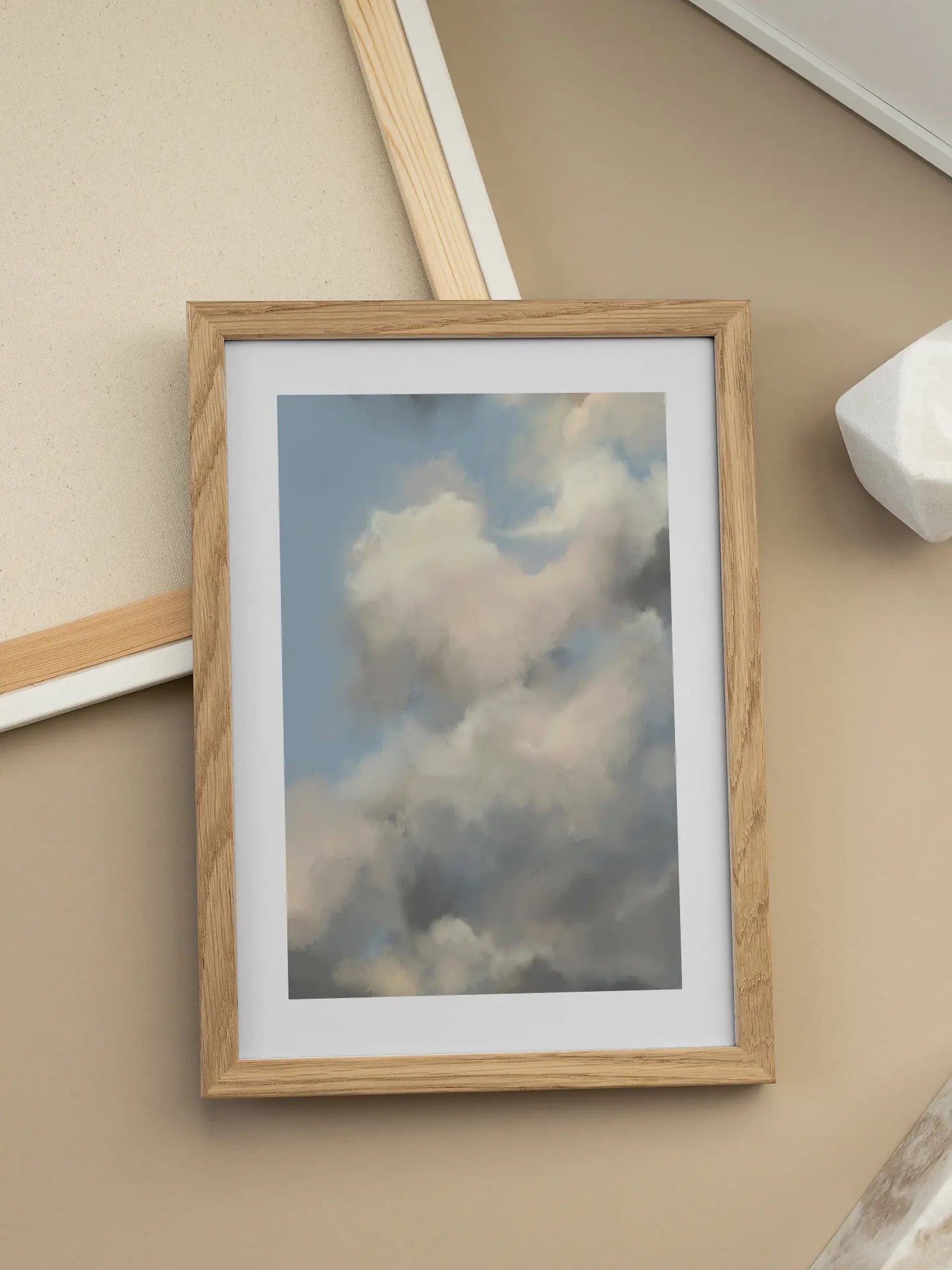 Soft Clouds Poster