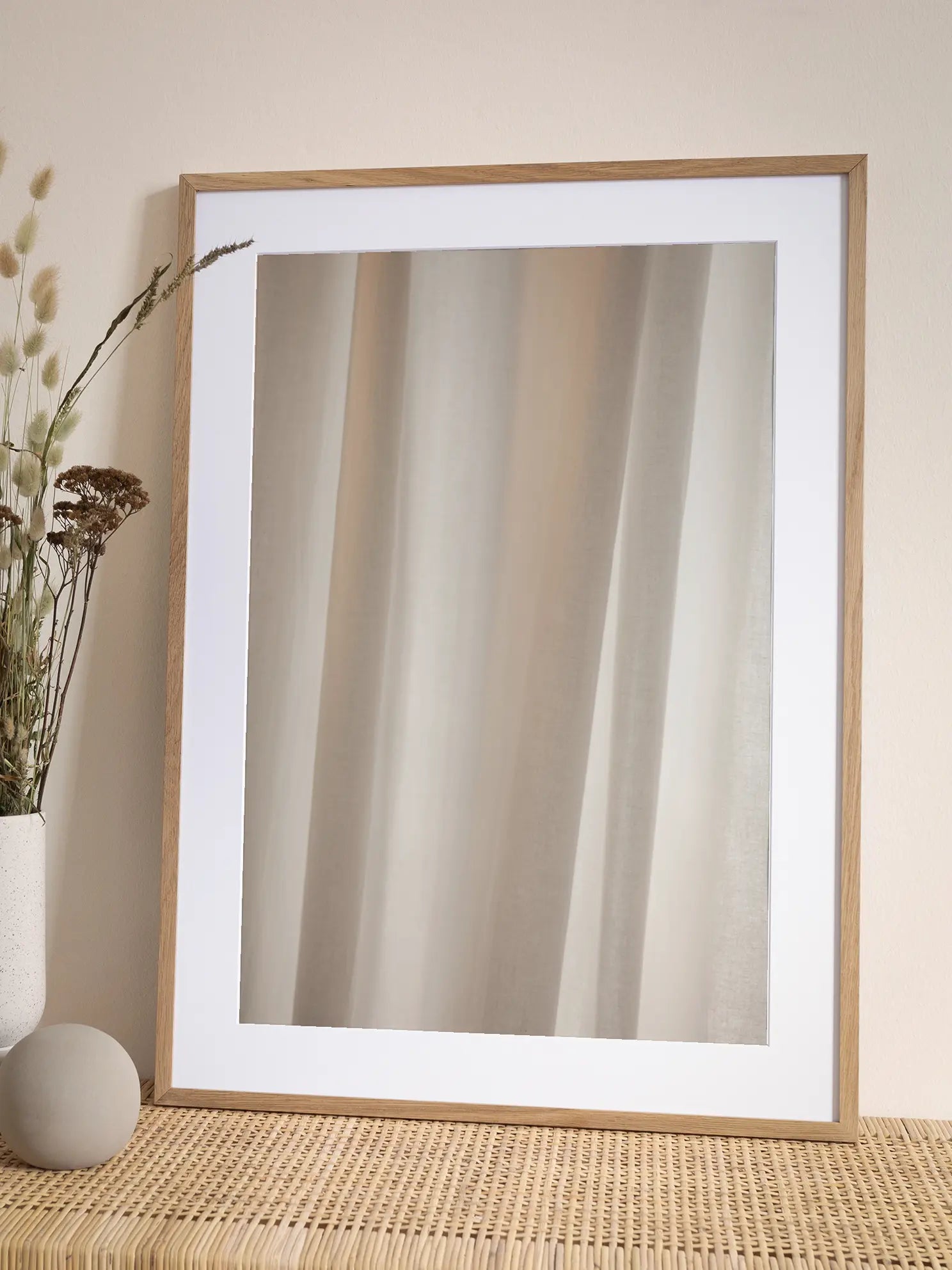 Soft Drapes Poster