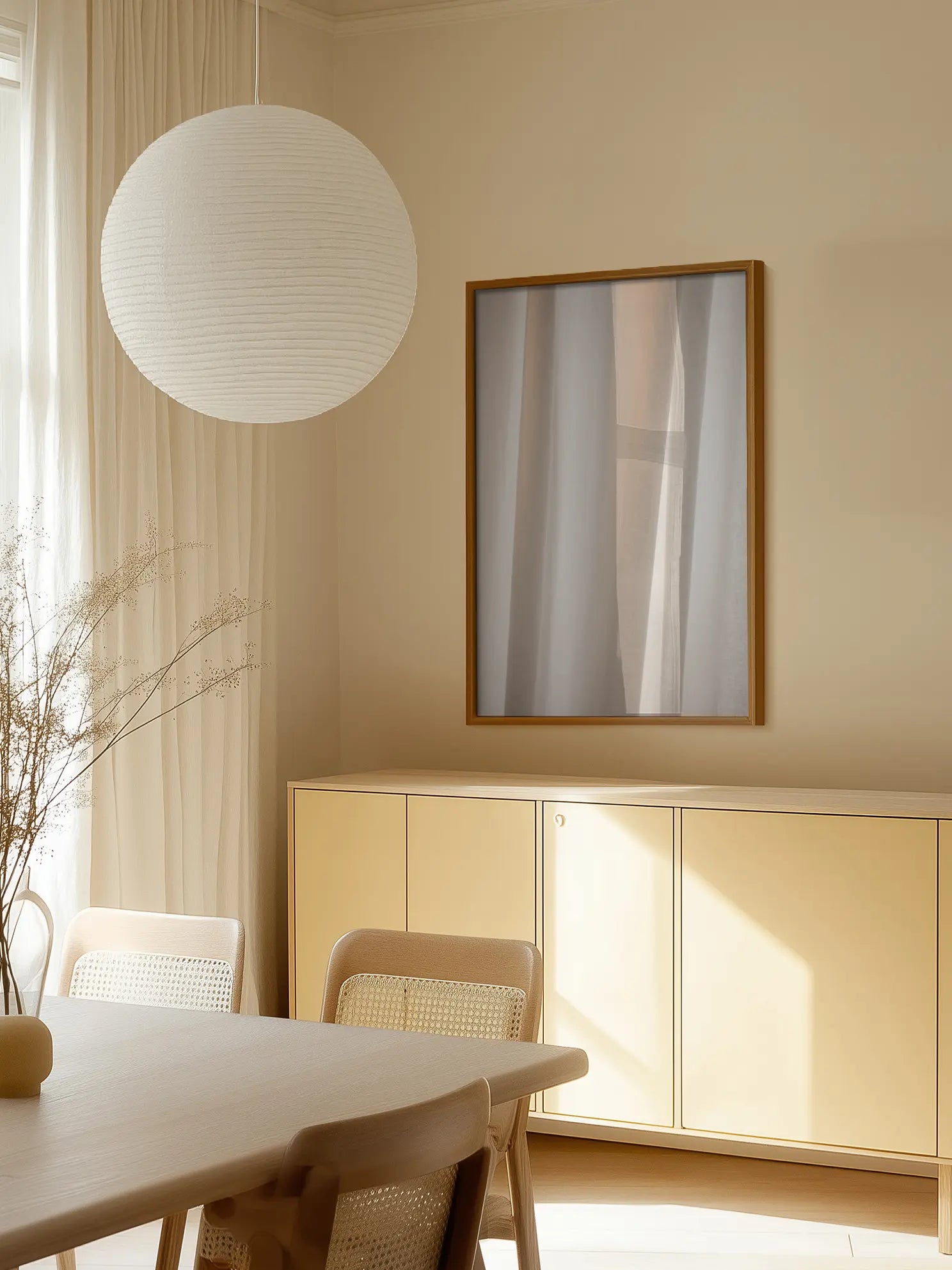 Soft Drapes Poster