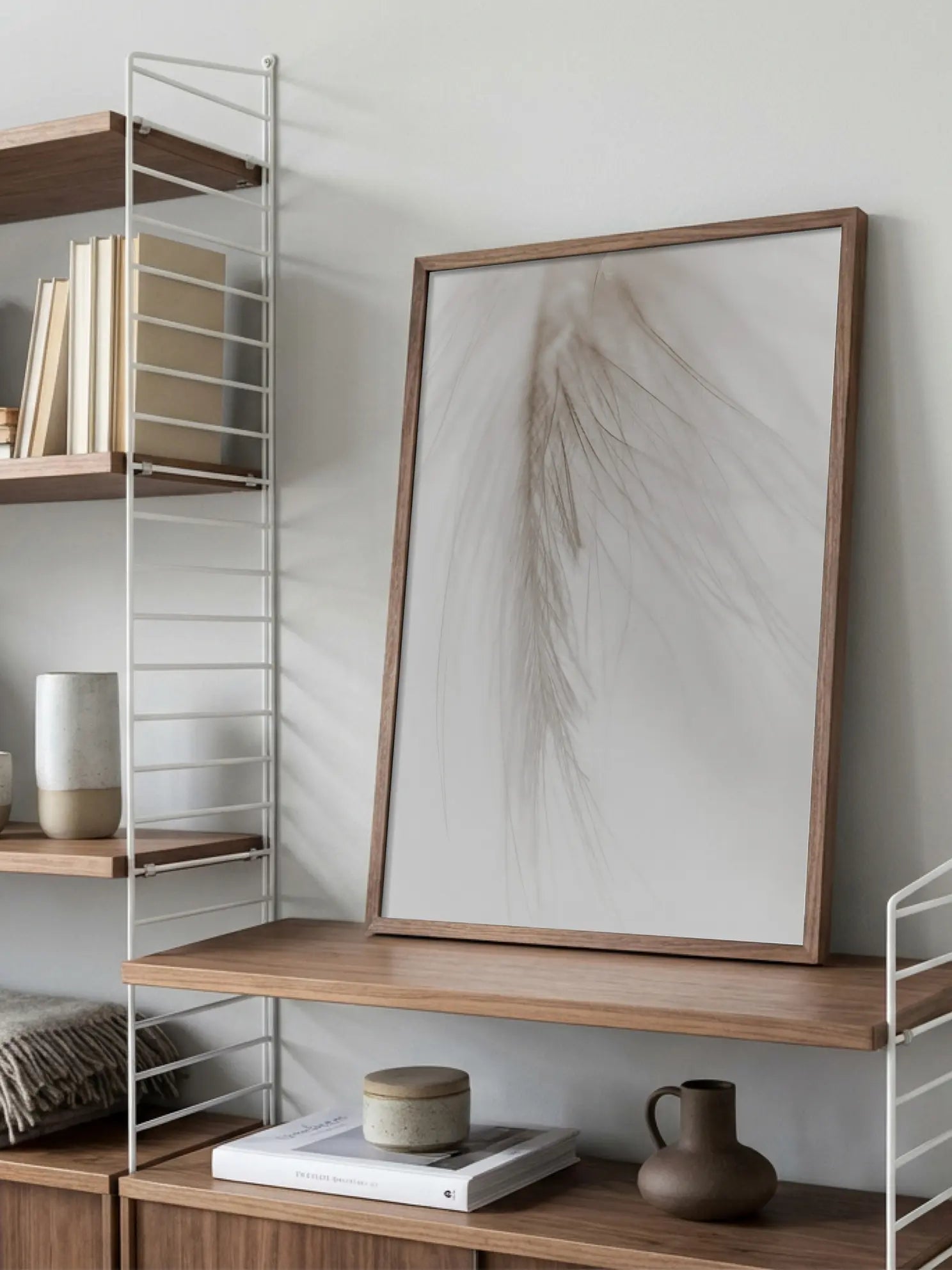 Soft Feather Poster