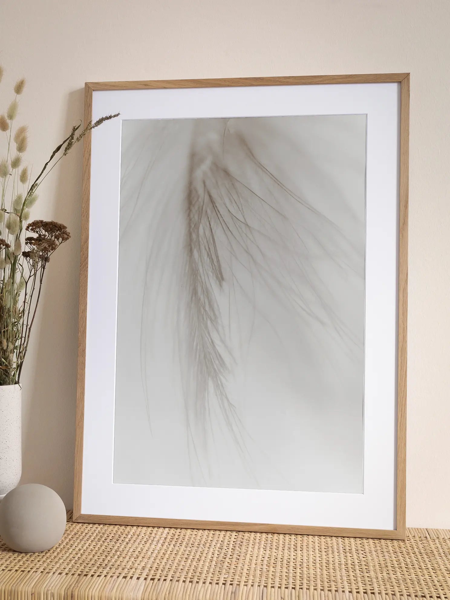 Soft Feather Poster