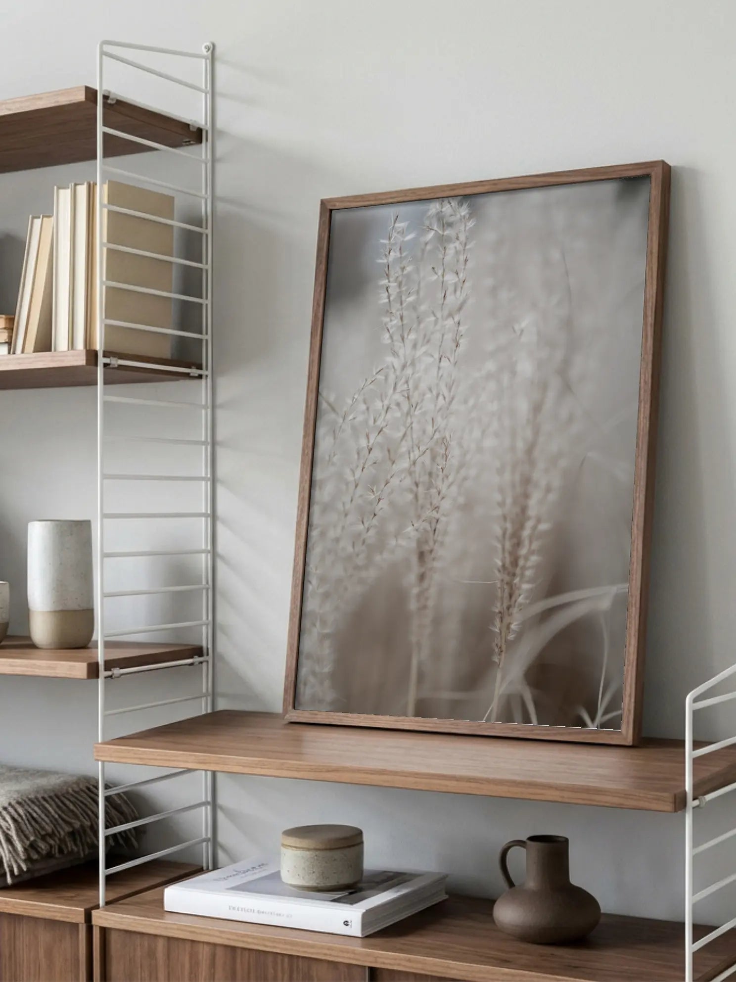 Soft Pampas Grass Poster