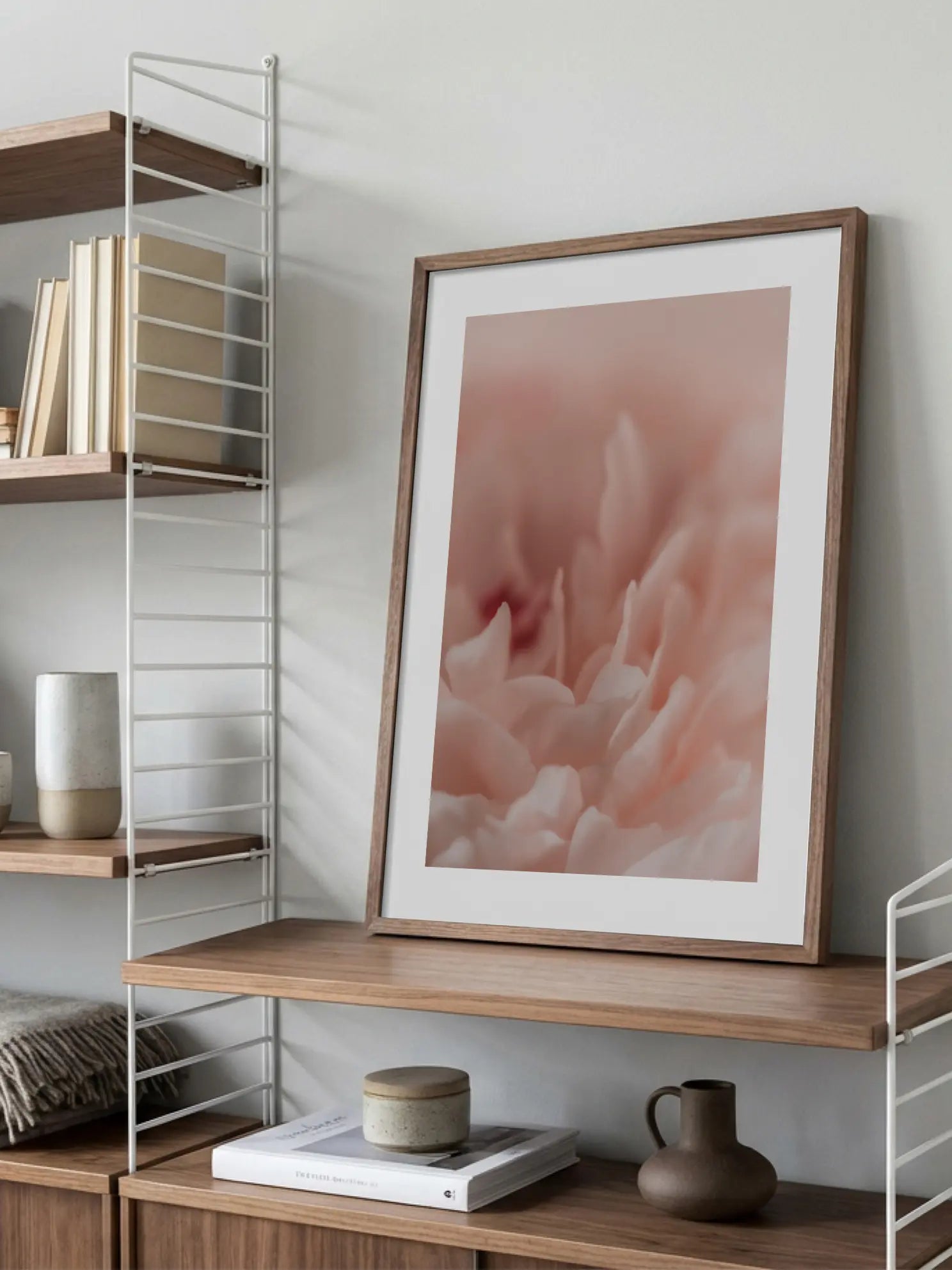 Soft Pink Flower Poster