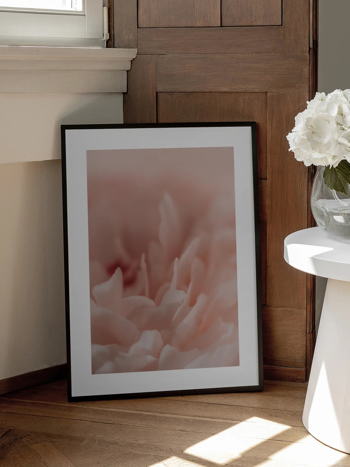 Soft Pink Flower Poster