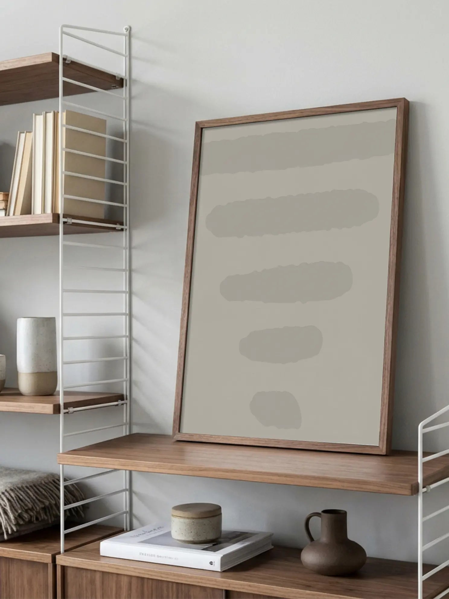 Soft Shapes Poster