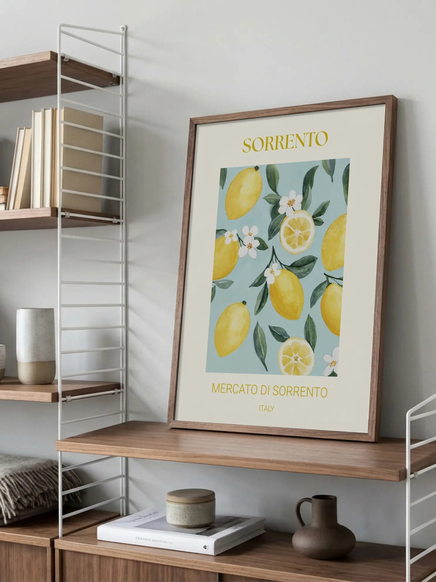 Sorrento Lemons Poster