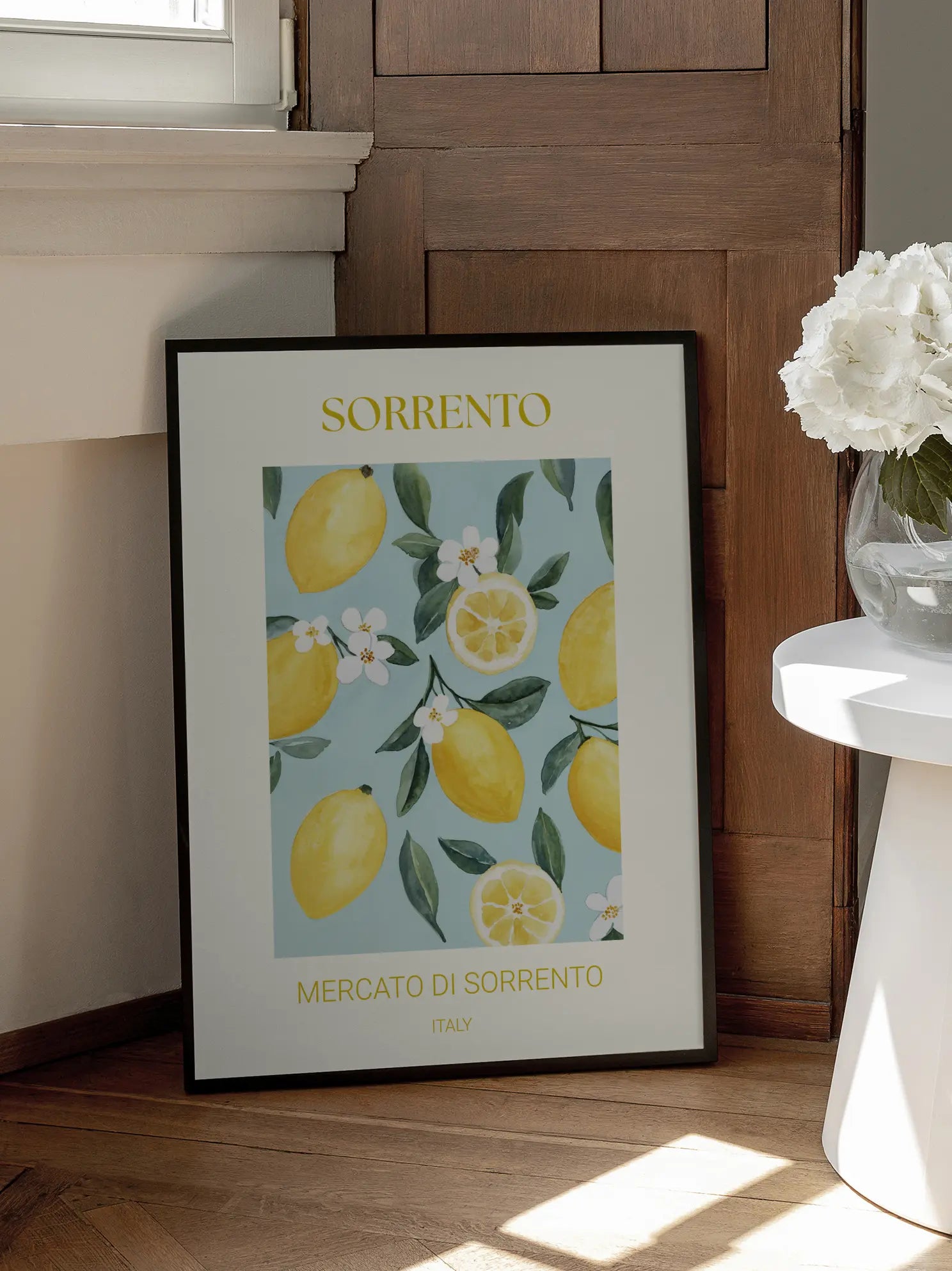 Sorrento Lemons Poster