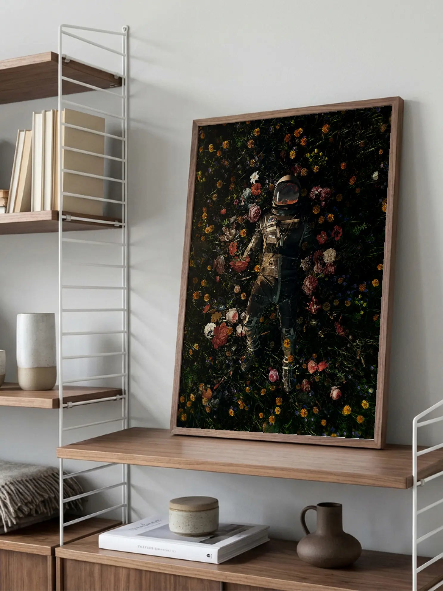 Space Garden Poster