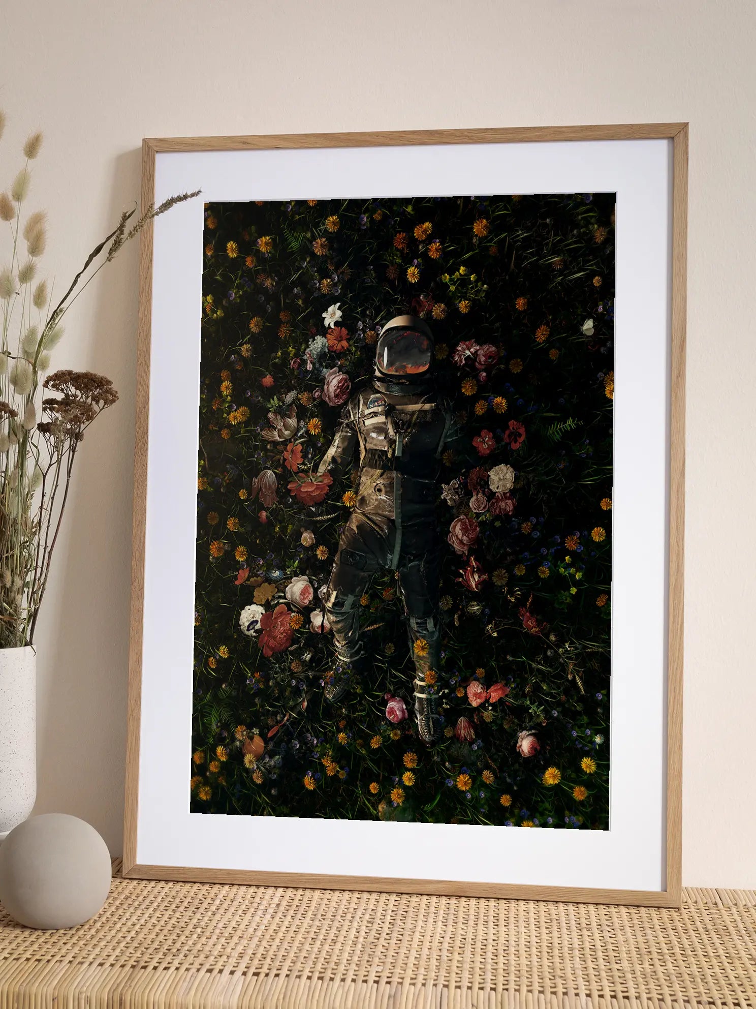 Space Garden Poster