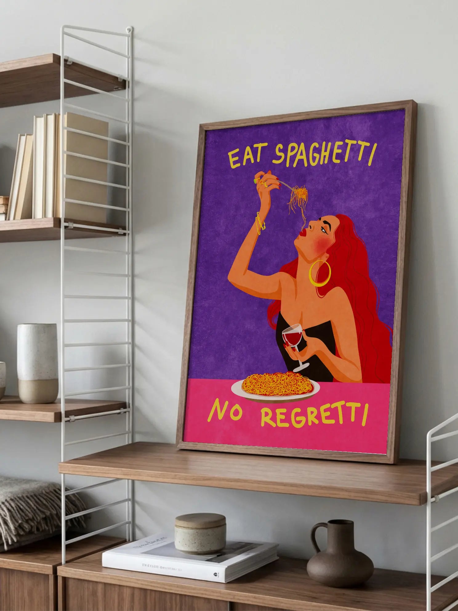 Spaghetti Regretti Poster