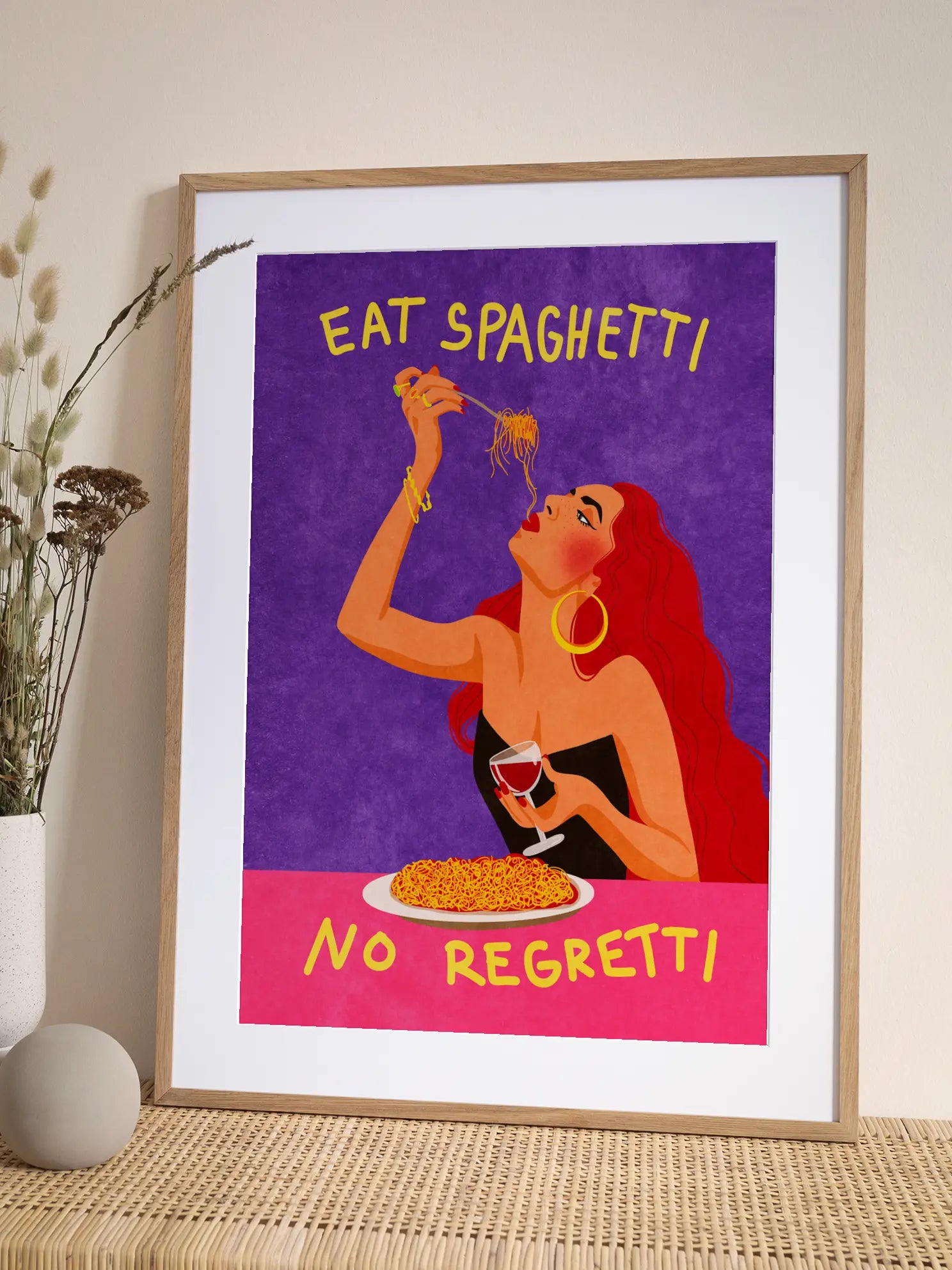 Spaghetti Regretti Poster