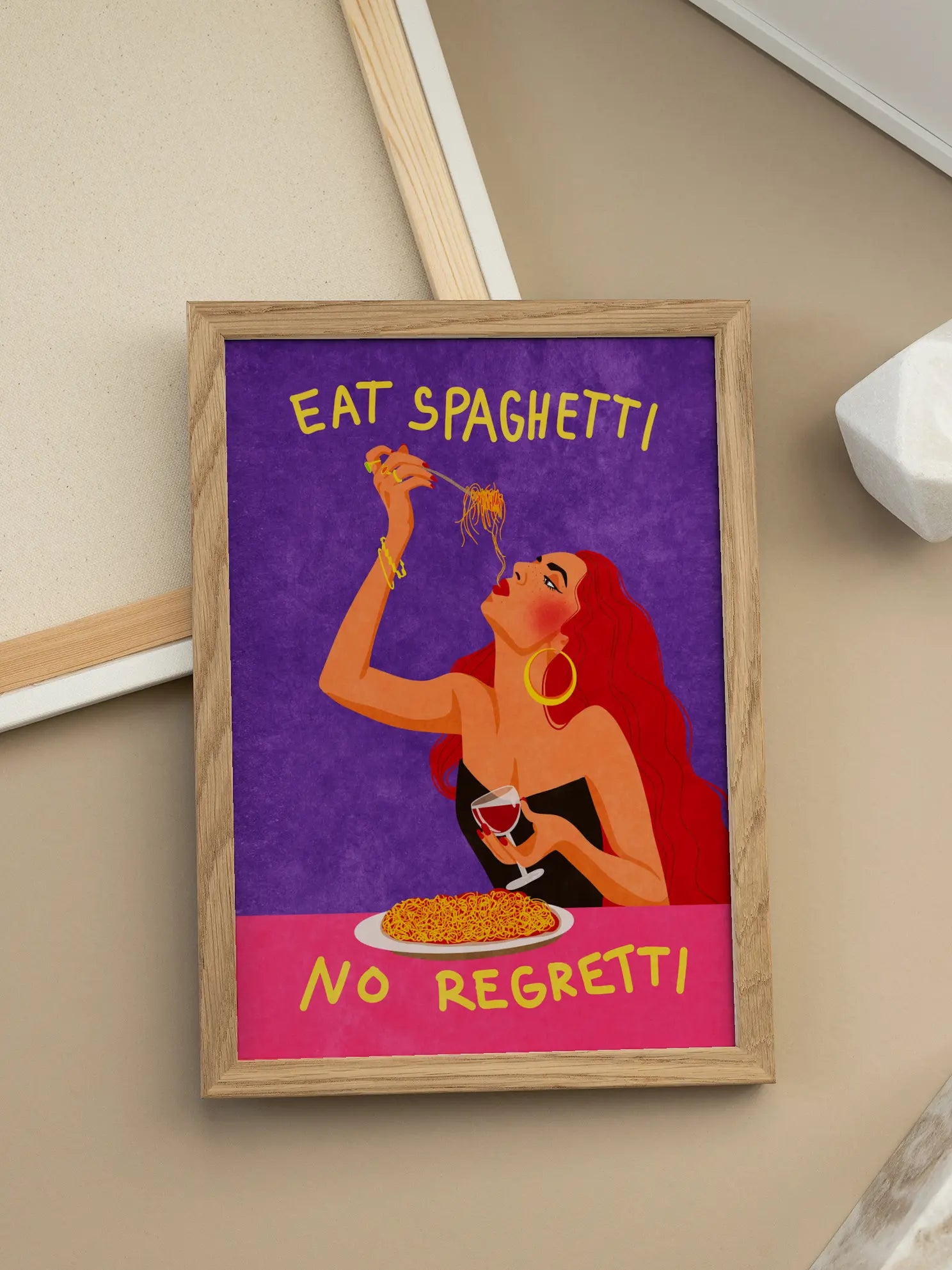 Spaghetti Regretti Poster