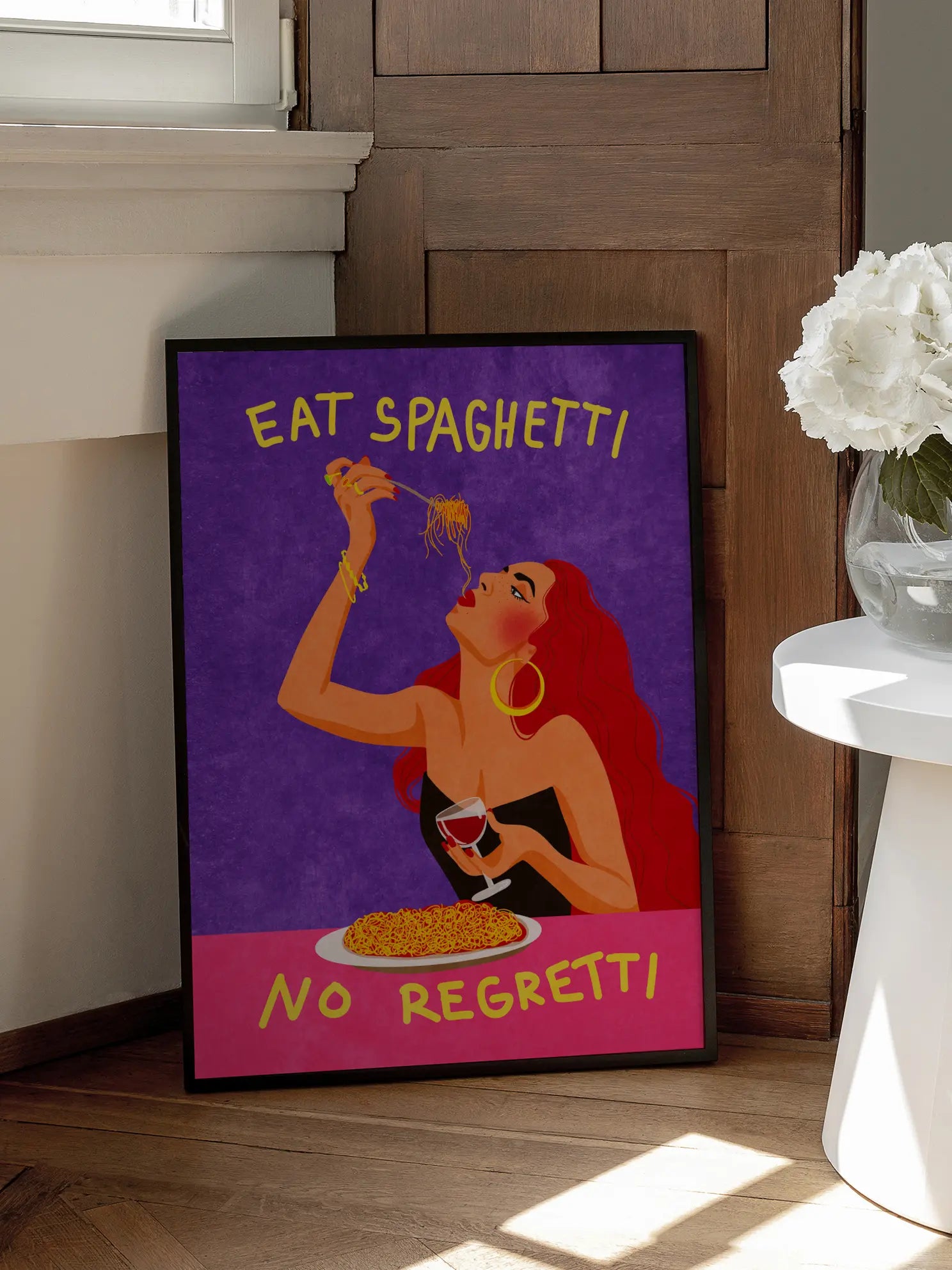 Spaghetti Regretti Poster