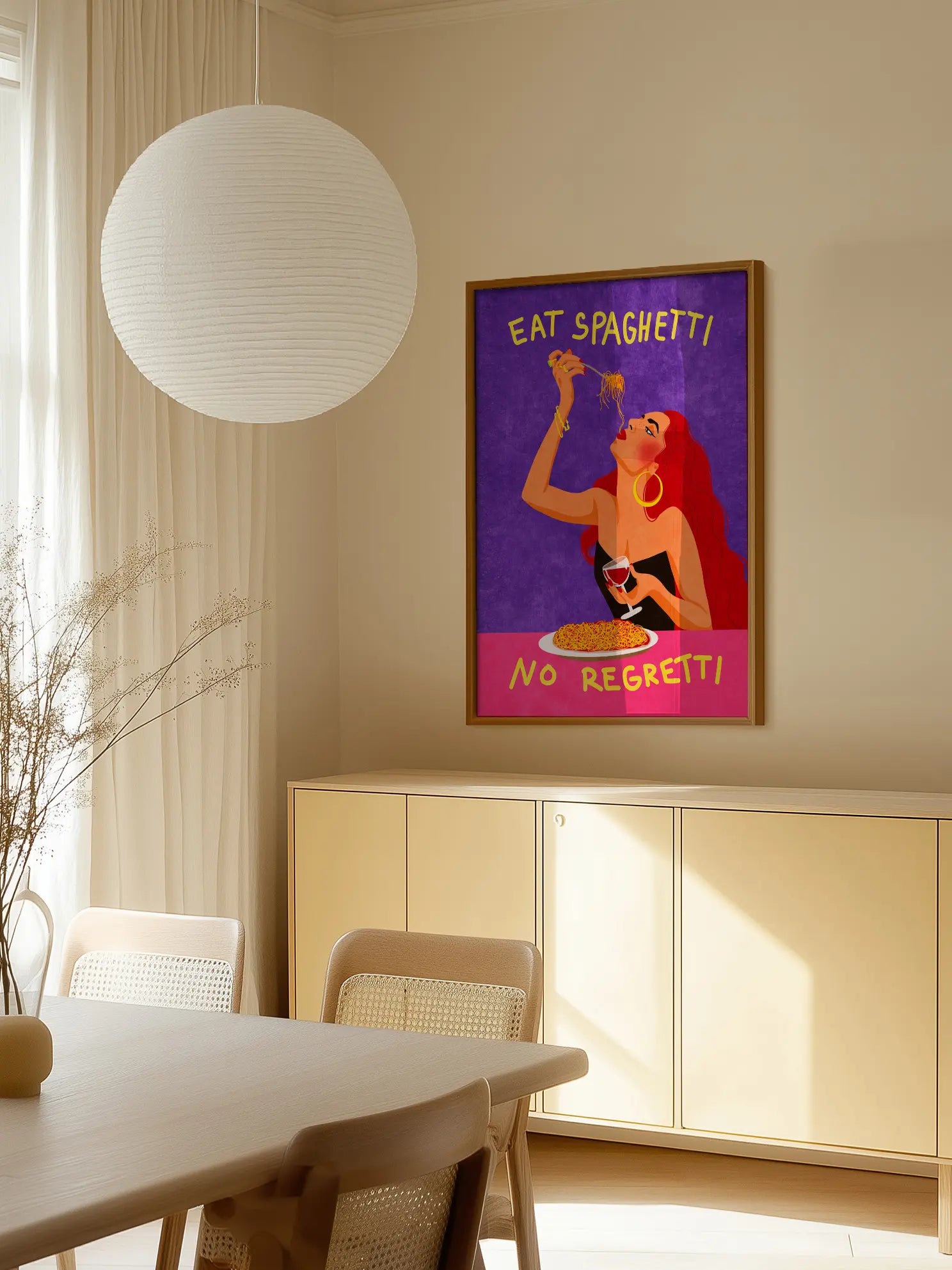 Spaghetti Regretti Poster