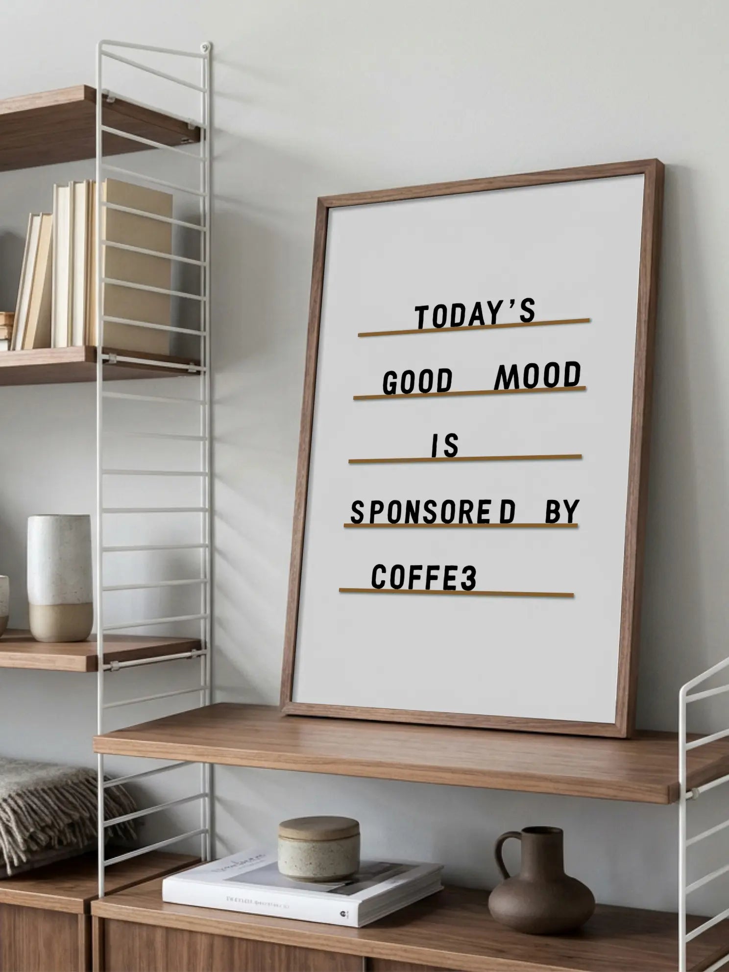 Sponsored by Coffee Poster
