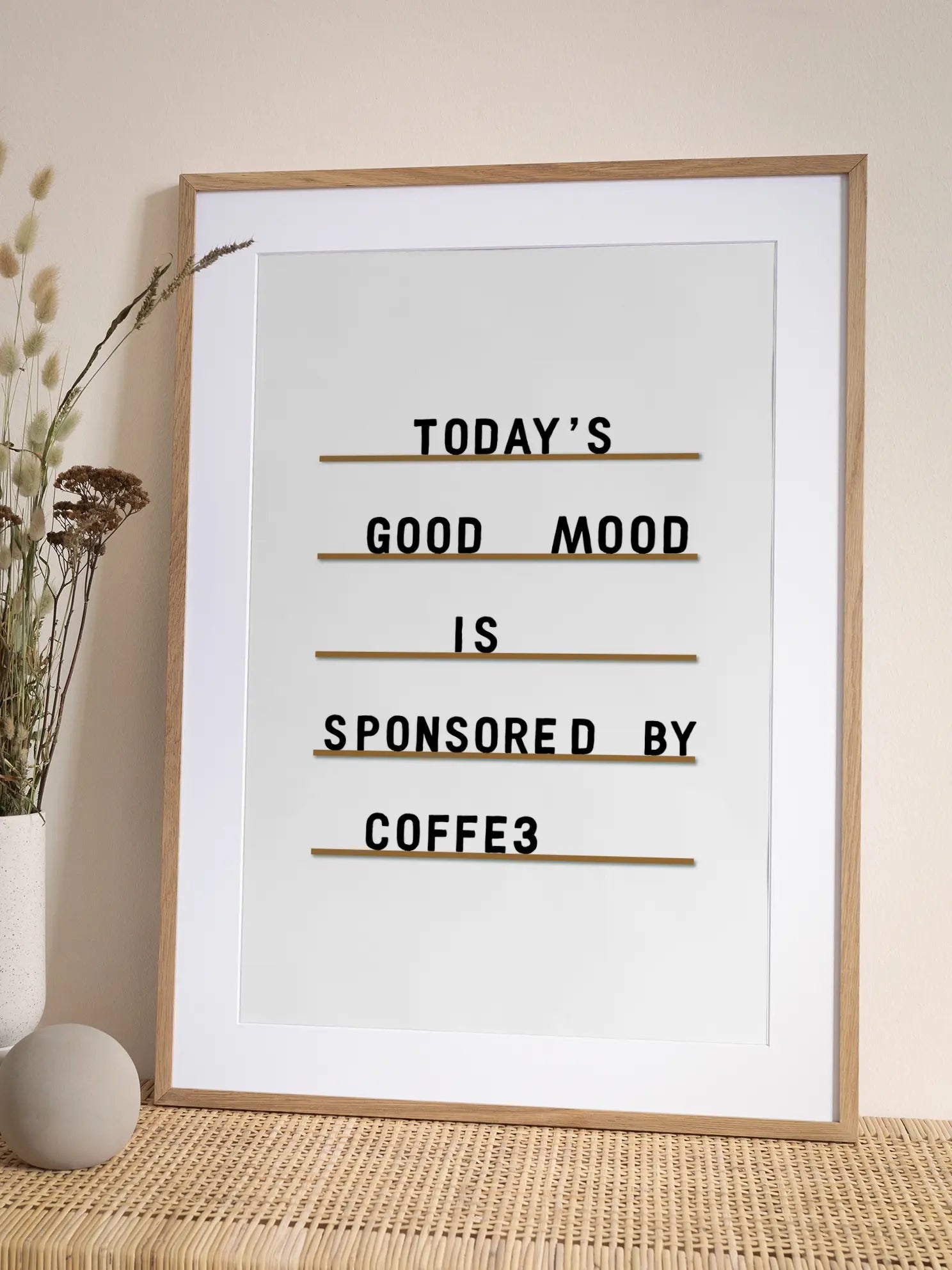 Sponsored by Coffee Poster