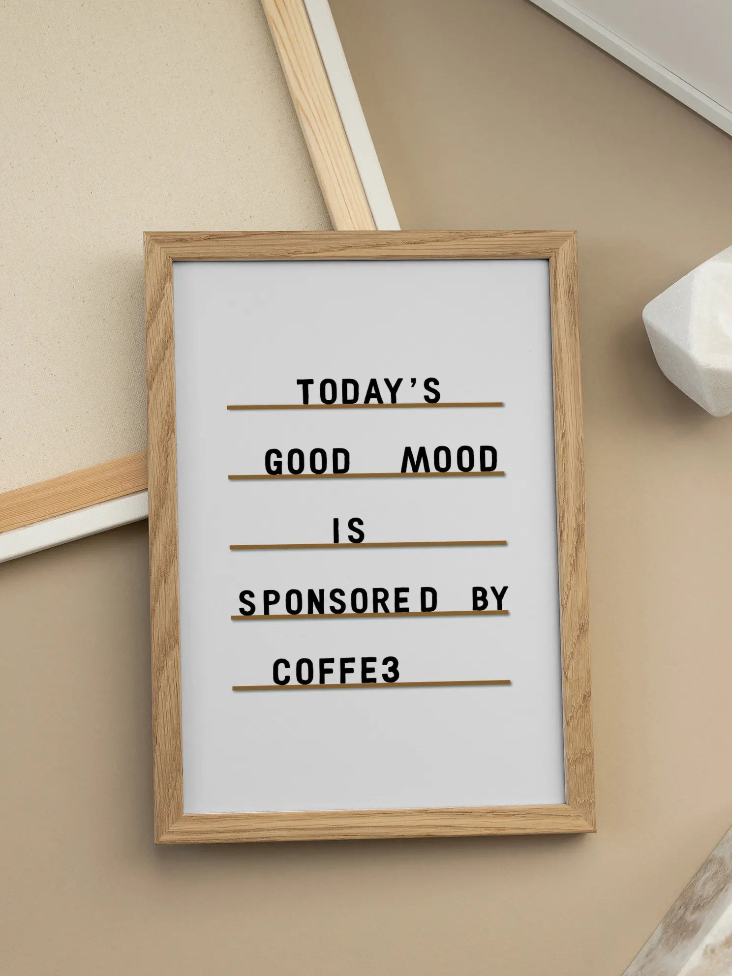 Sponsored by Coffee Poster
