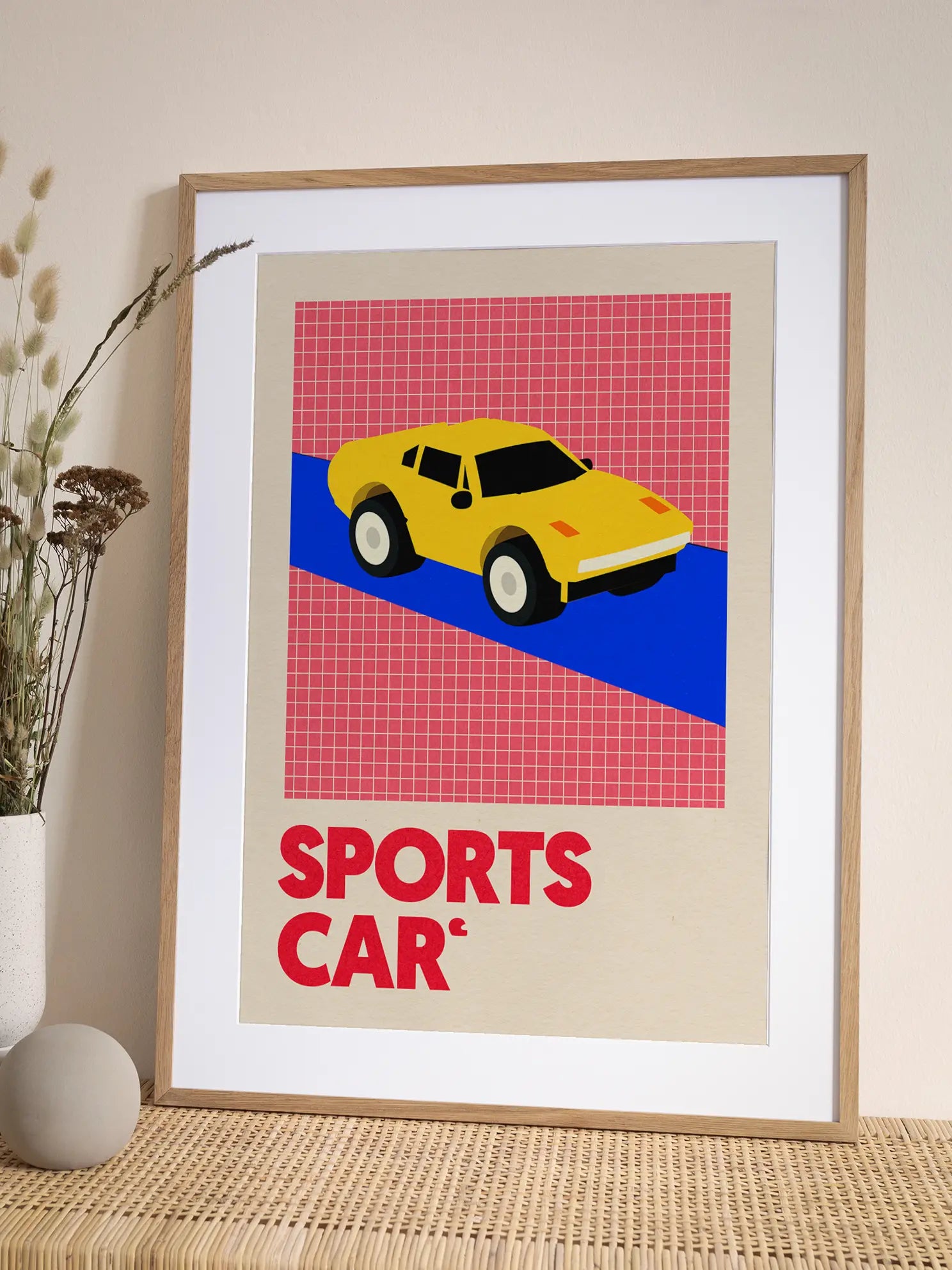 Sports Car Poster